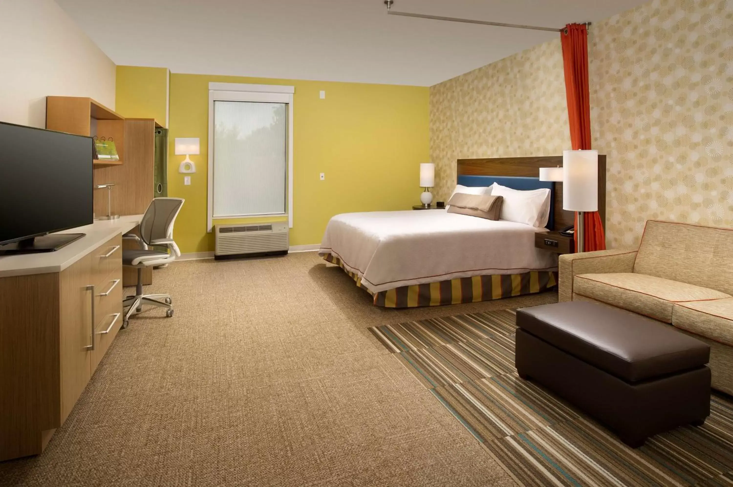Bedroom in Home2 Suites by Hilton Hattiesburg