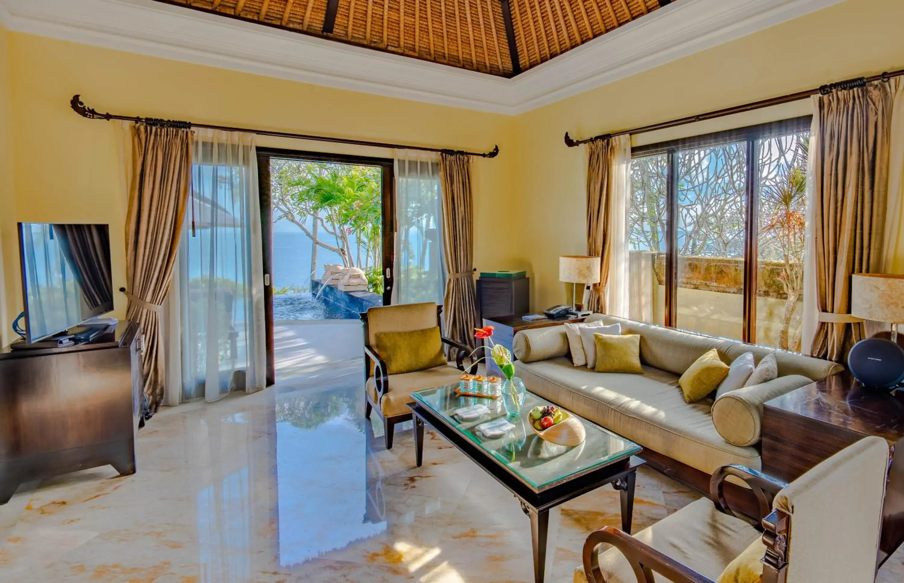 TV and multimedia, Seating Area in AYANA Villas Bali