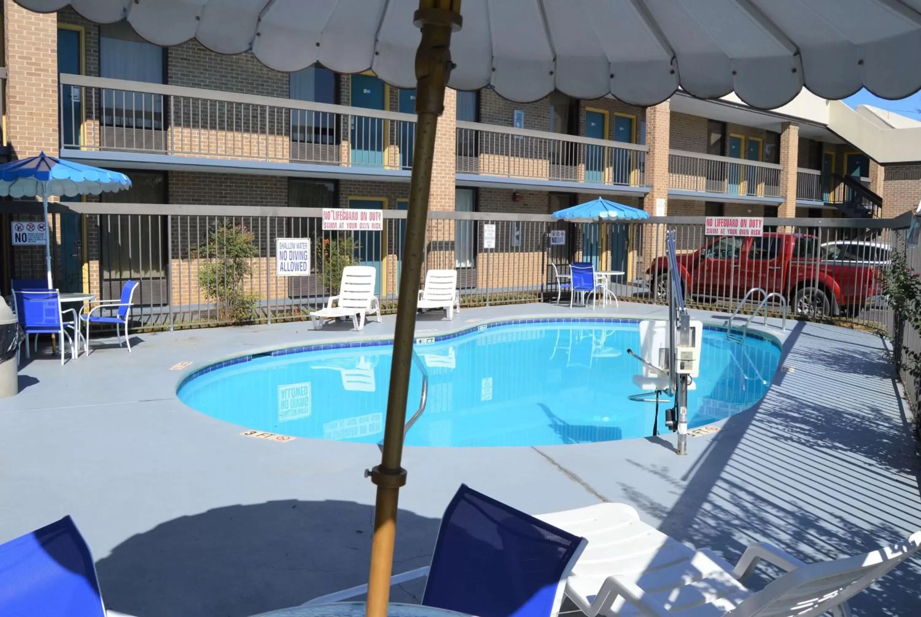 On site, Swimming Pool in Days Inn by Wyndham Easley West Of Greenville/Clemson Area