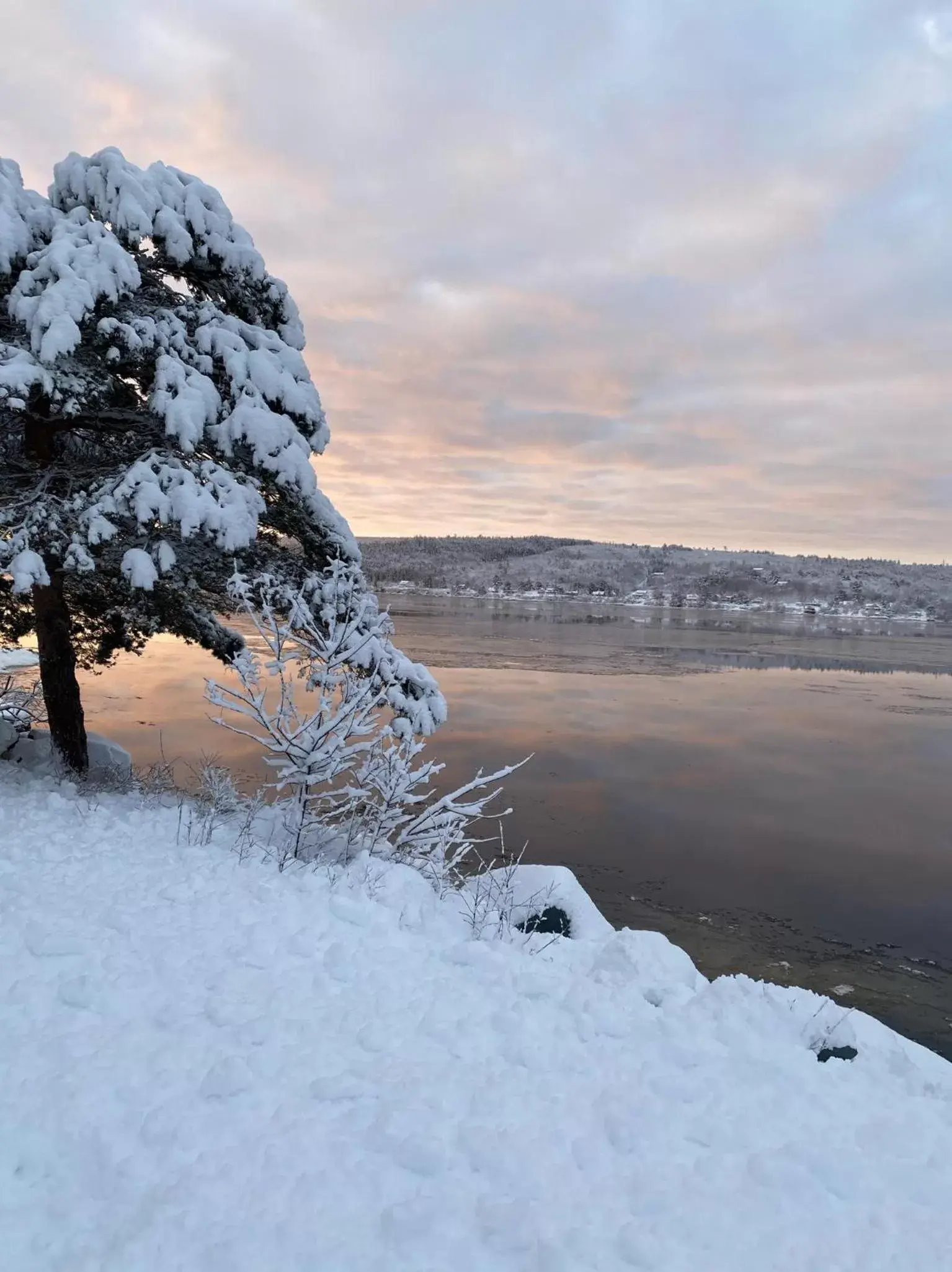 View (from property/room), Winter in Toba's Bed & Breakfast