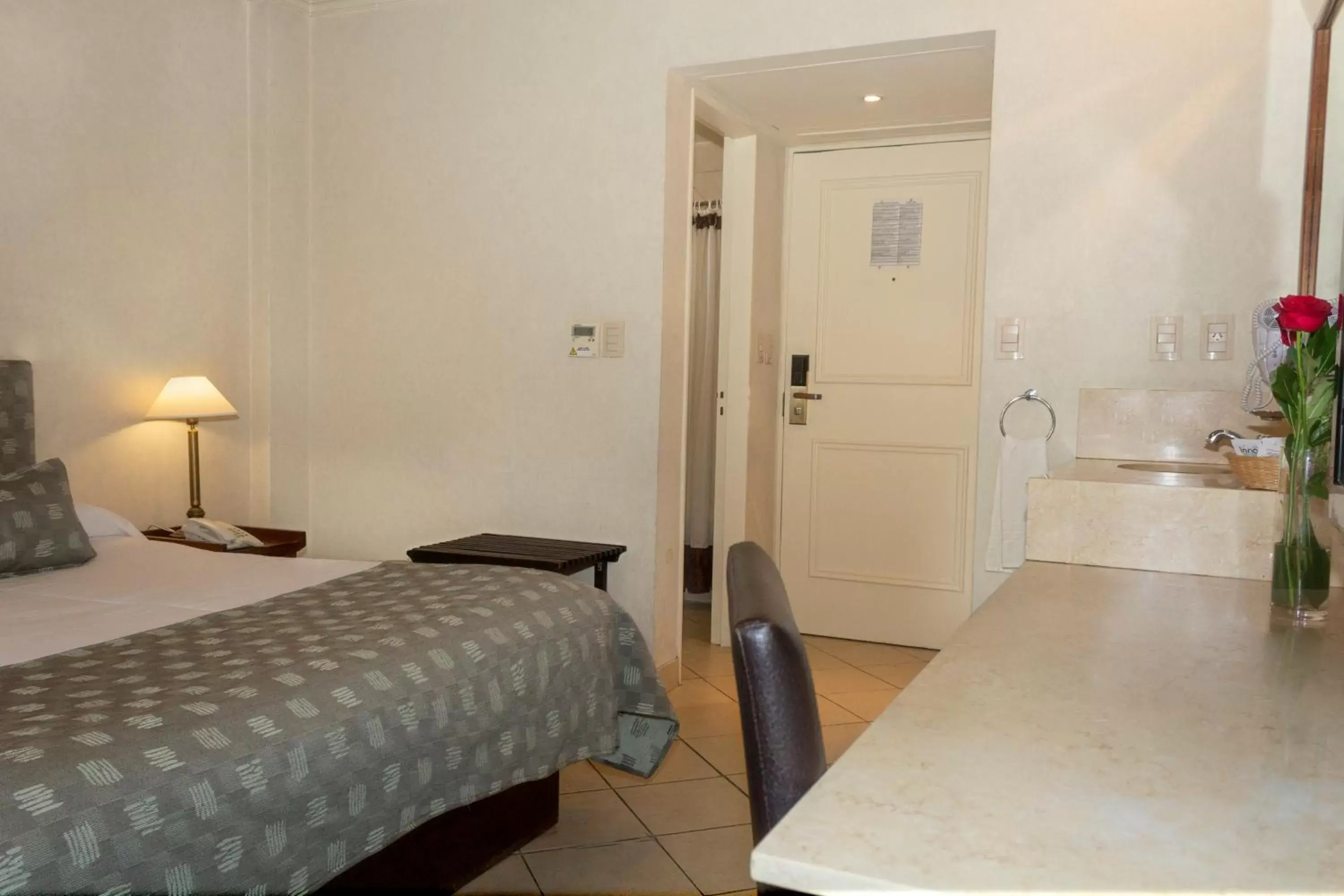 Bed in O2 Hotel Buenos Aires Bed in O2 Hotel Buenos Aires