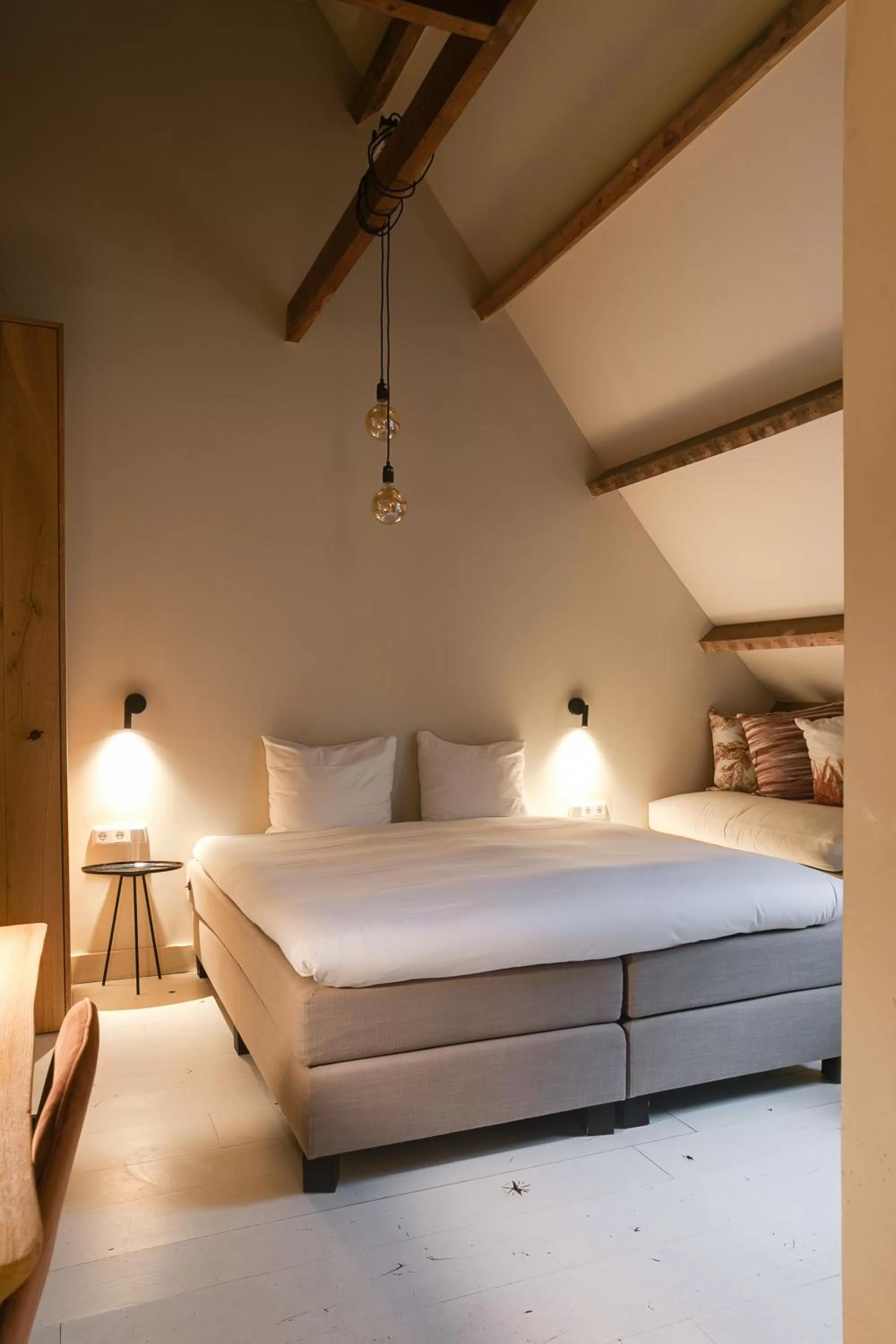 Bed in Vesting Hotel Naarden