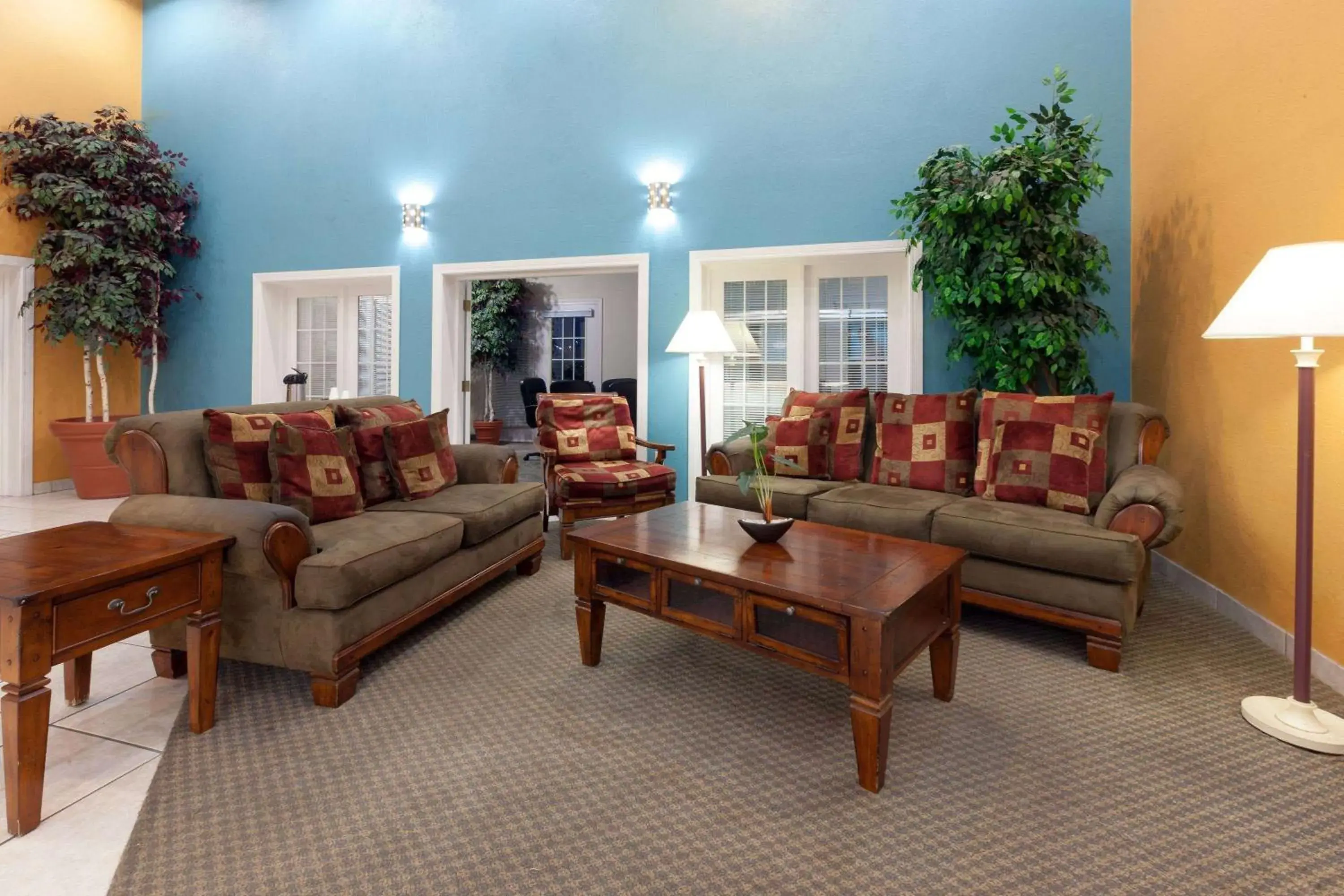 Lobby or reception, Seating Area in Extend-A-Suites - Amarillo West