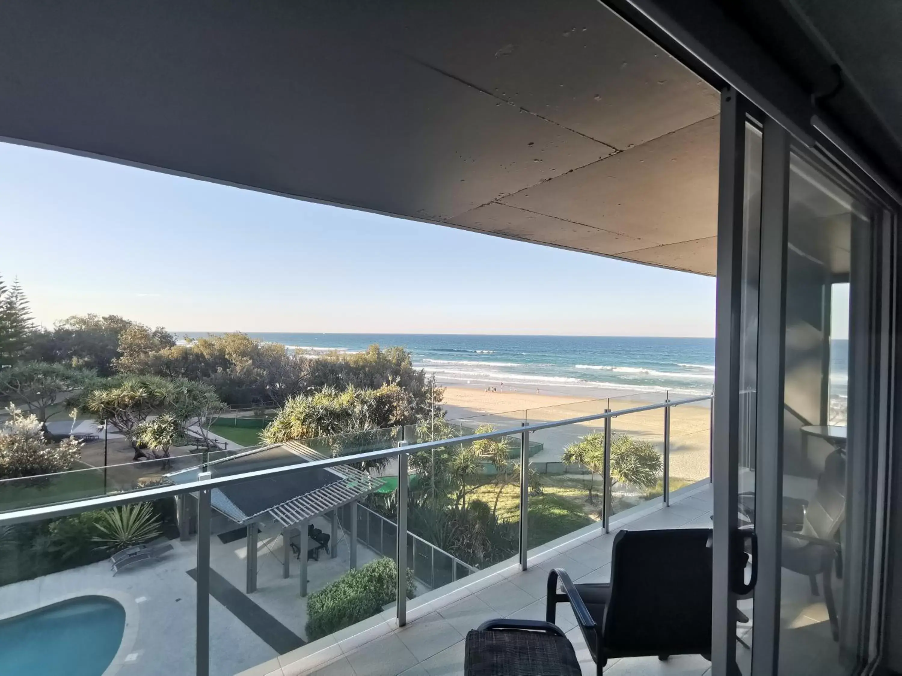 Balcony/Terrace in One The Esplanade Apartments on Surfers Paradise