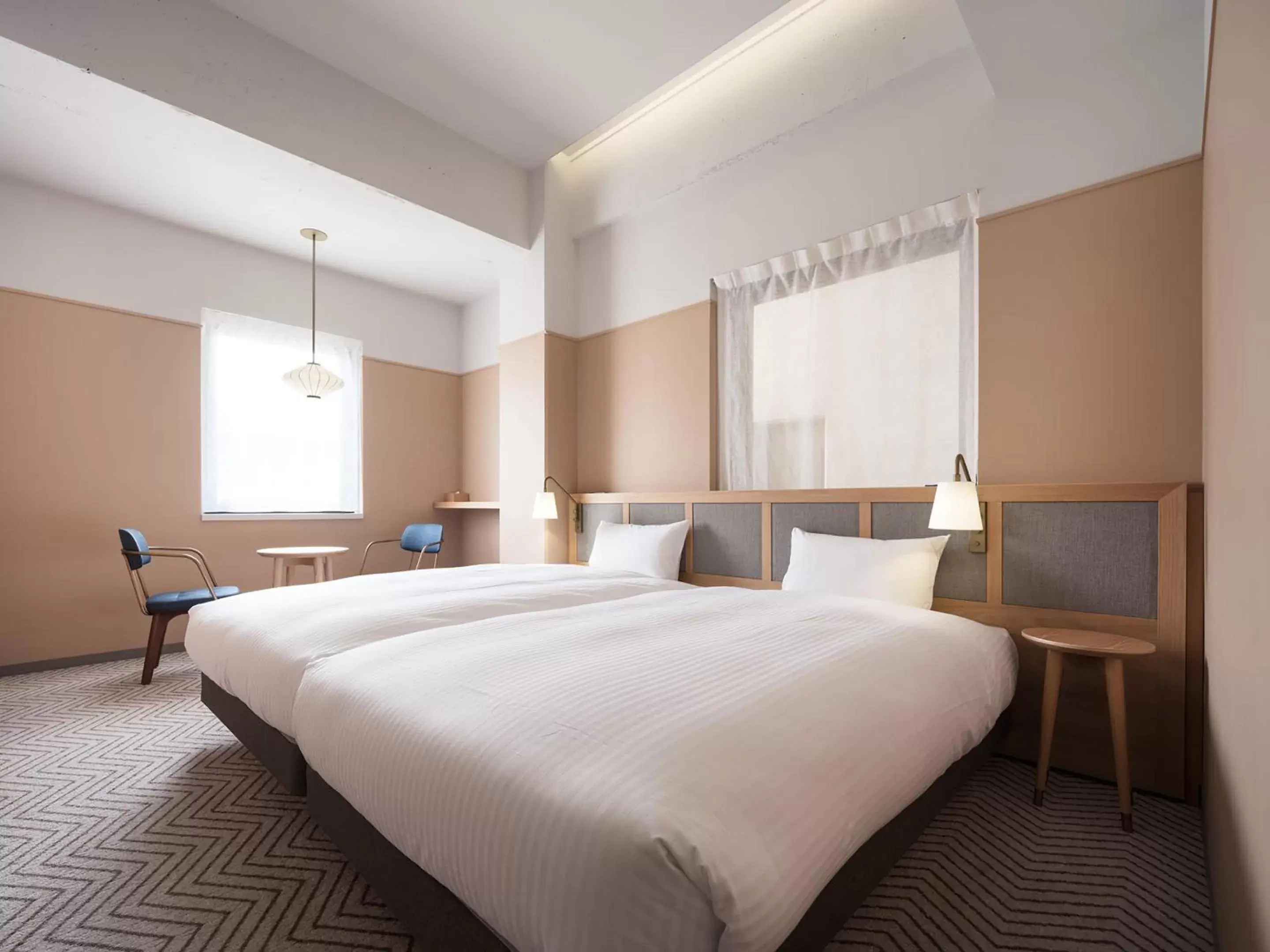 Photo of the whole room, Bed in RAKURO Kyoto by THE SHARE HOTELS