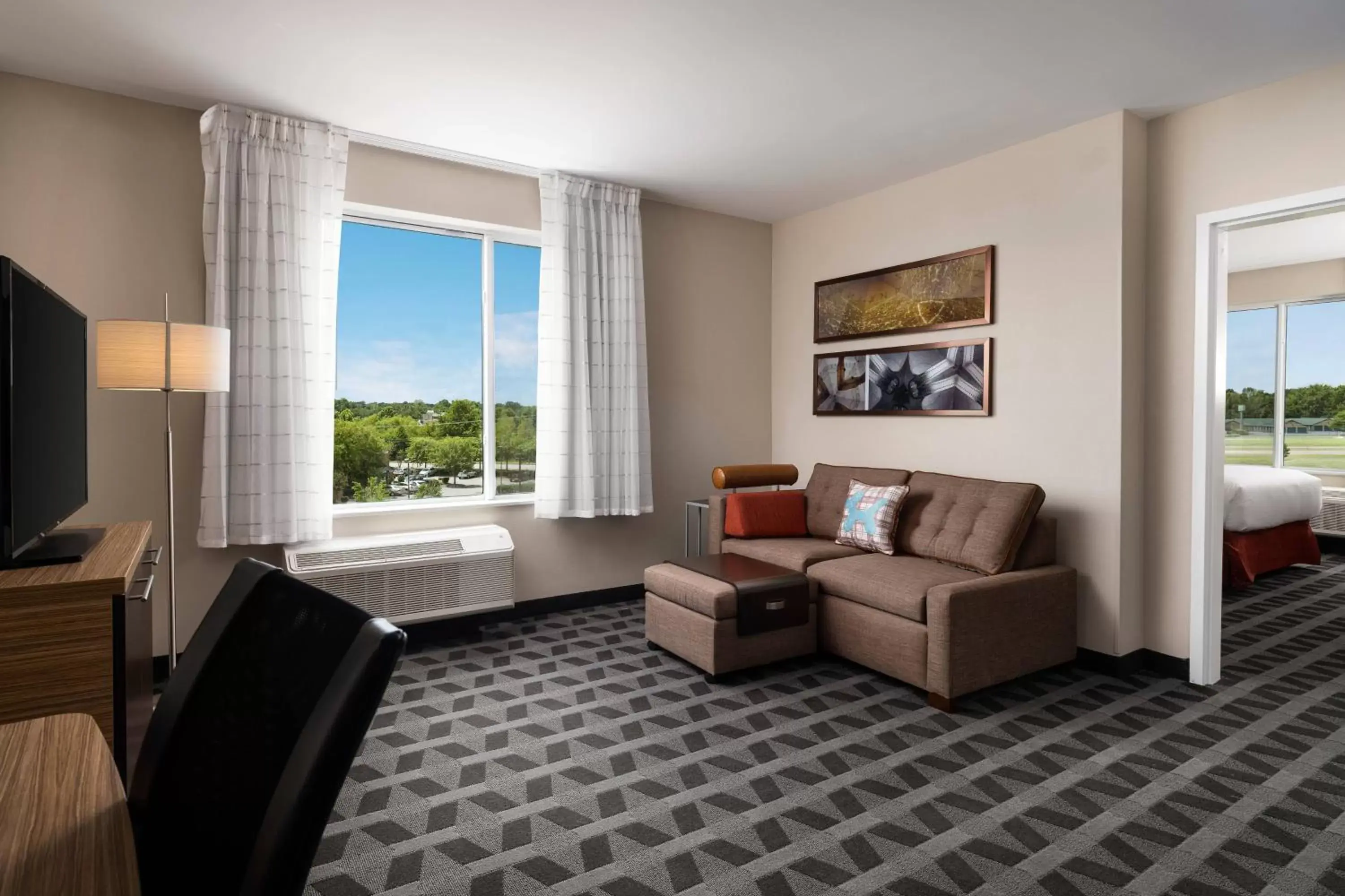 Bedroom, Seating Area in TownePlace Suites by Marriott Memphis Olive Branch