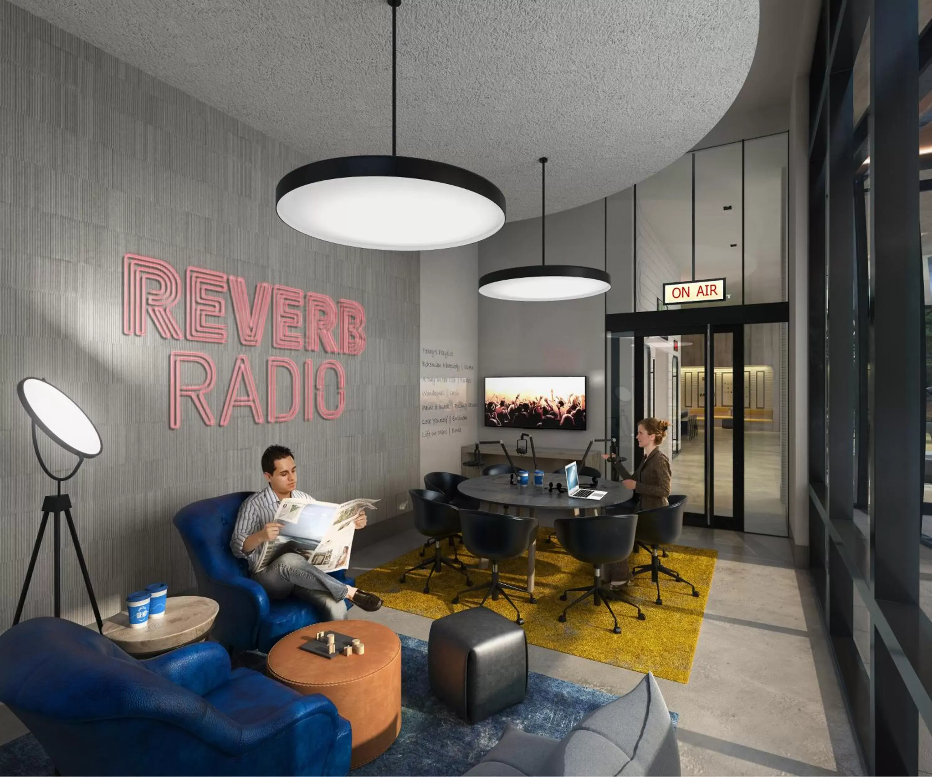 Business facilities in Reverb by Hard Rock Atlanta Downtown