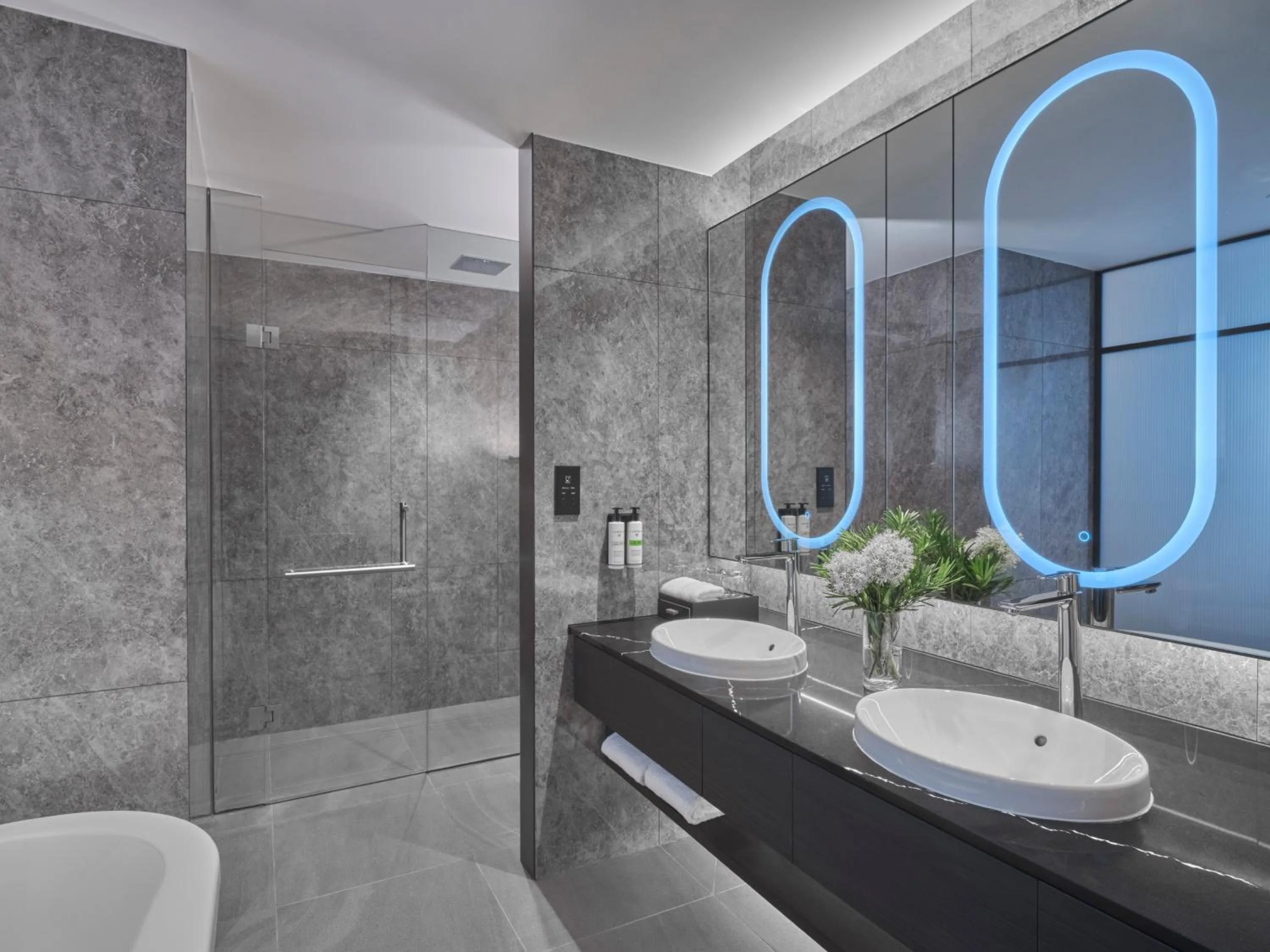 Shower in Pullman Singapore Hill Street