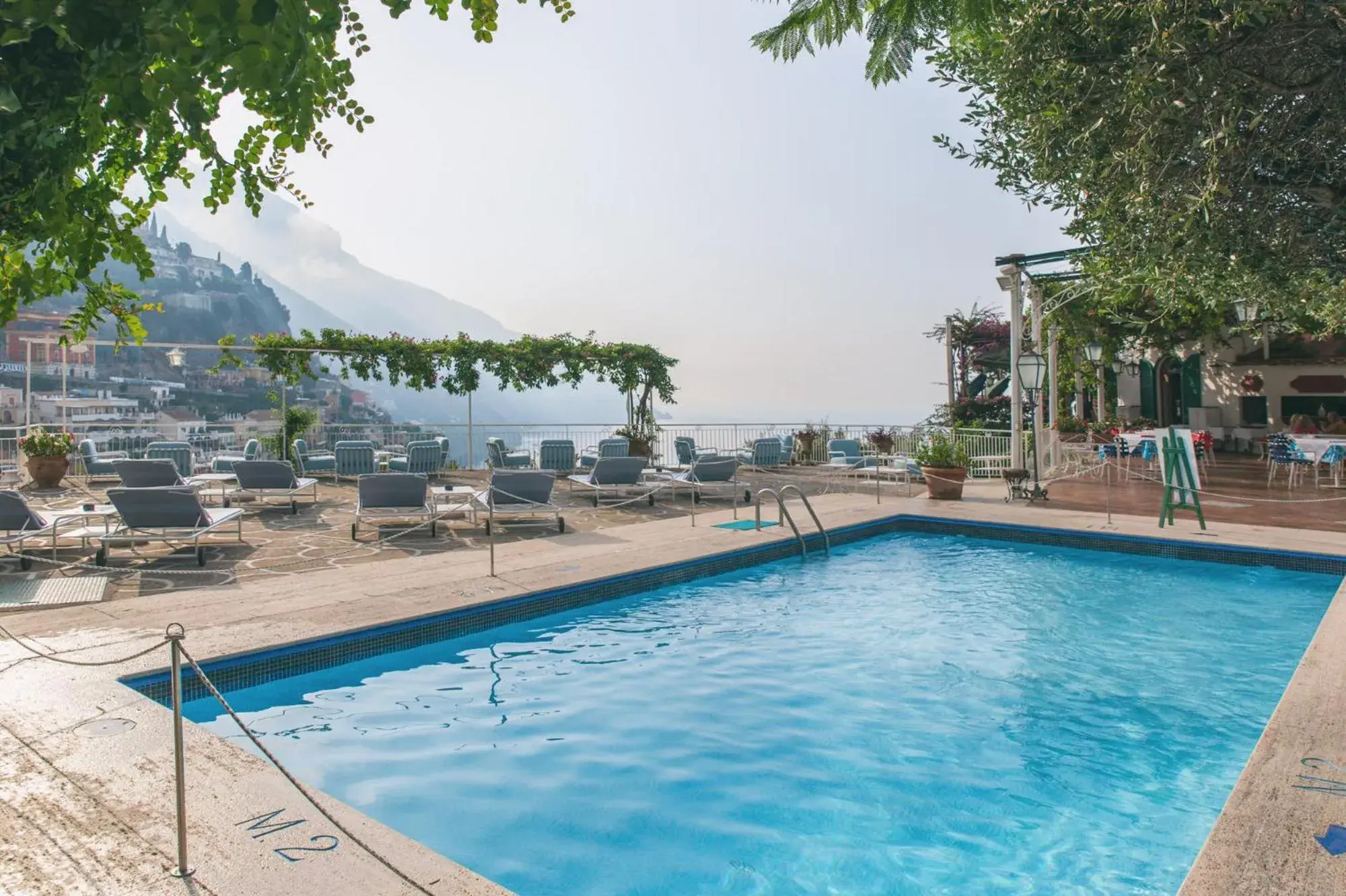 Decorative detail, Swimming Pool in Hotel Poseidon