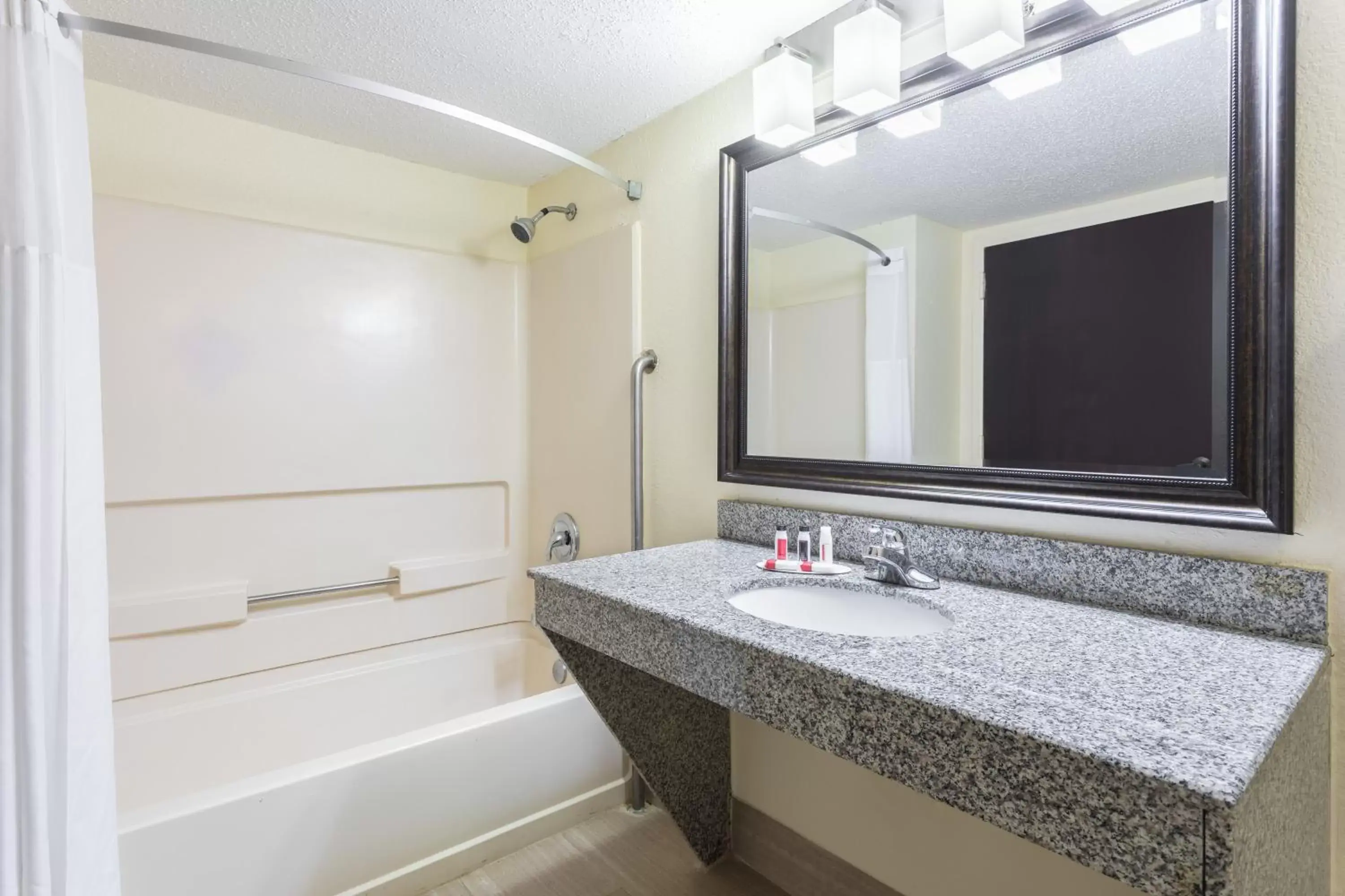 Bathroom in Days Inn by Wyndham Newberry South Carolina