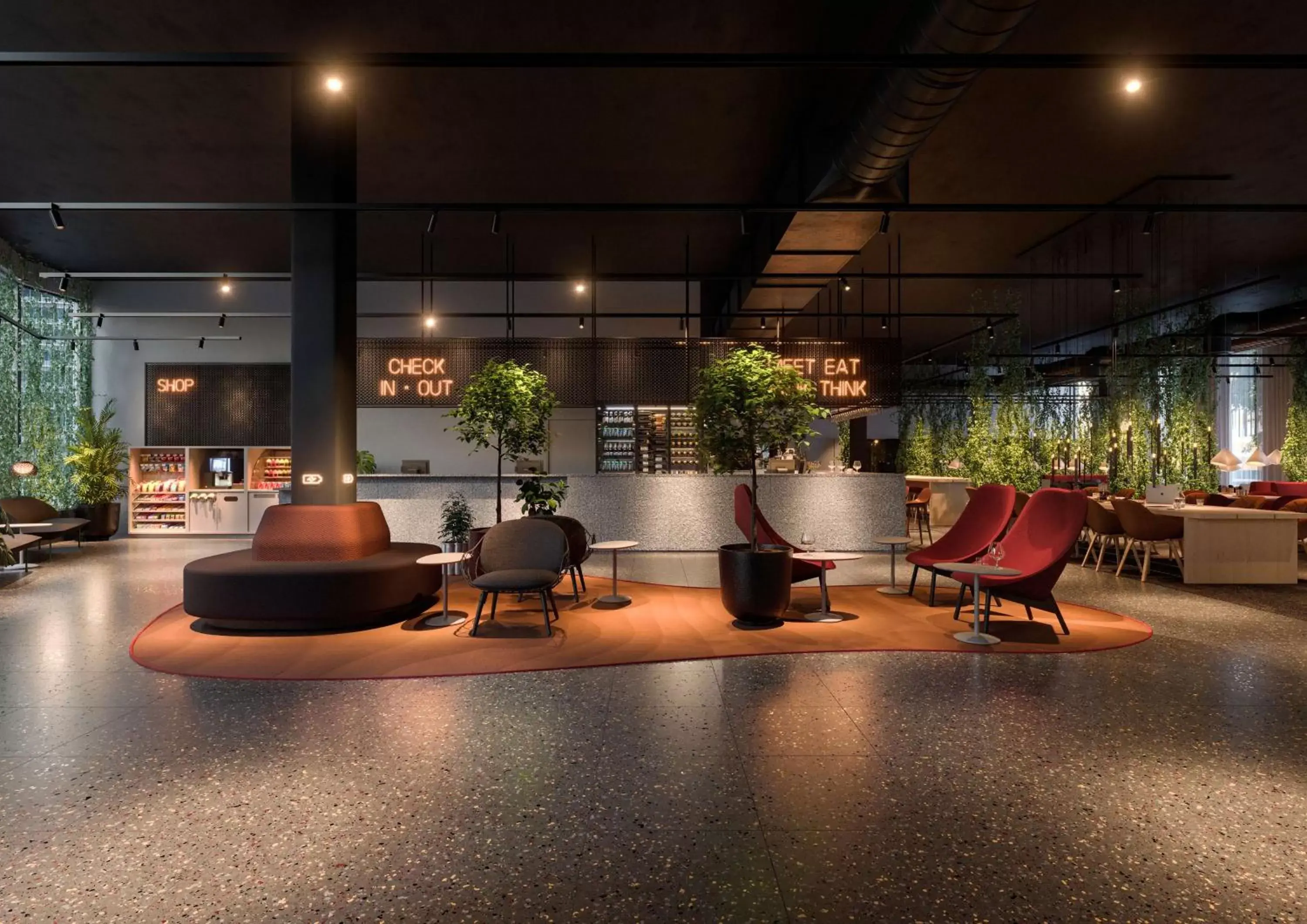 Lobby or reception in Scandic Örebro Central Lobby or reception in Scandic Örebro Central