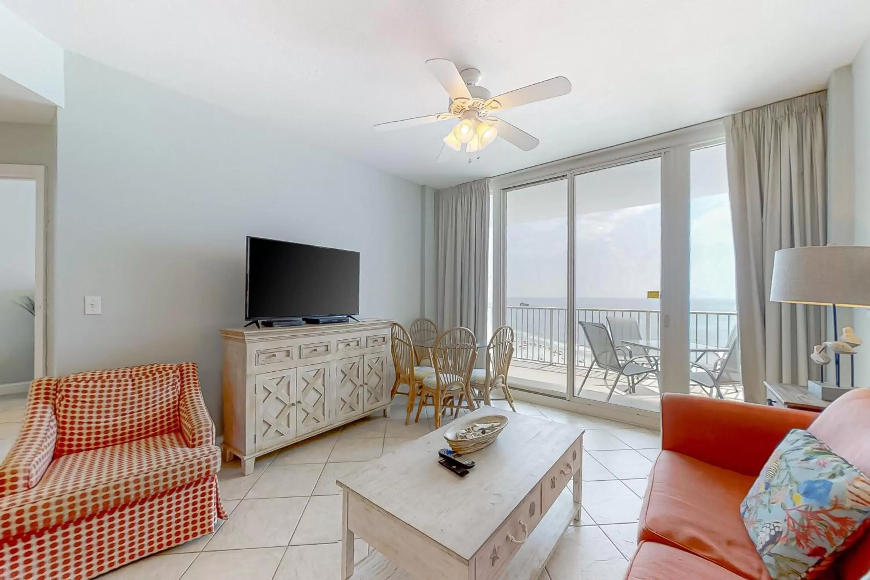 Seating Area in Lighthouse Condominiums IV