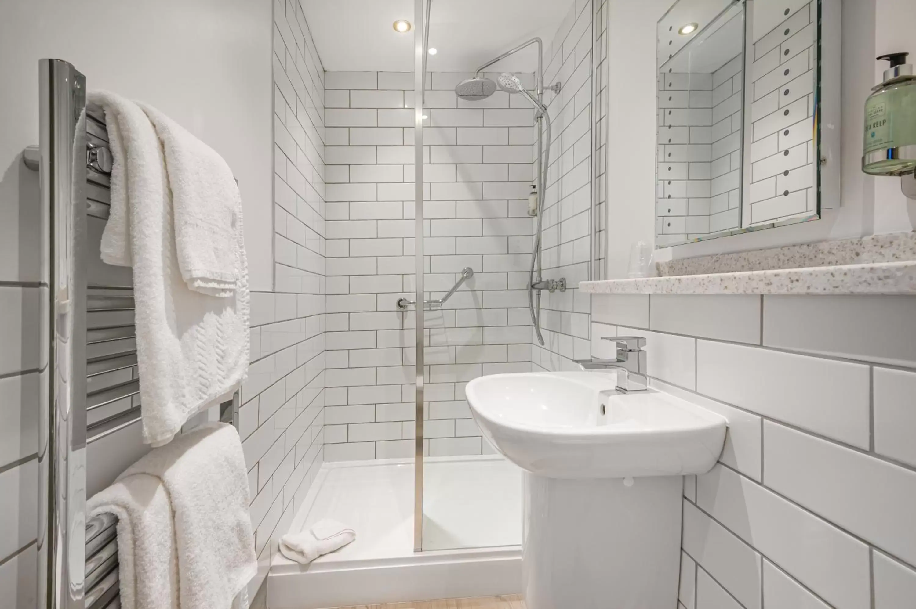 Shower, Bathroom in The King's Arms by Innkeeper's Collection