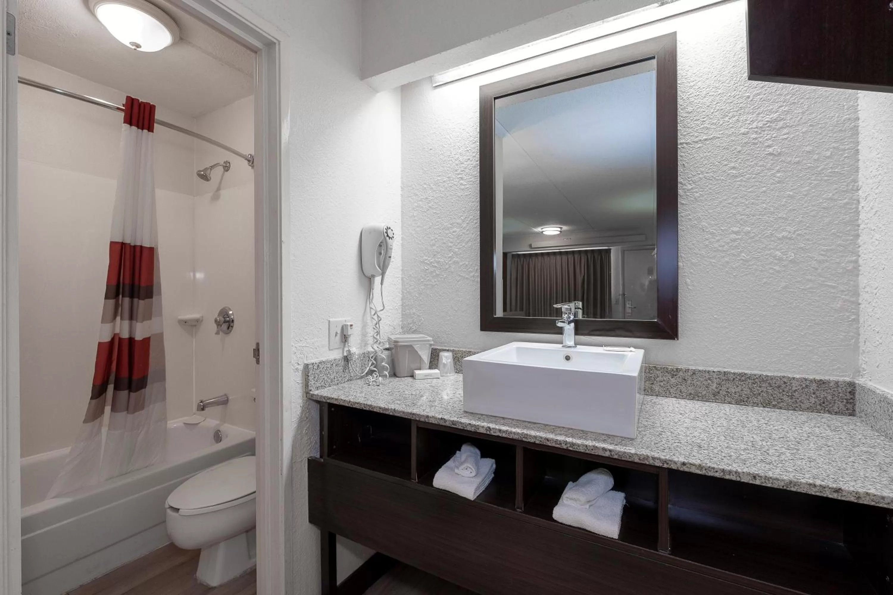 Bathroom in Red Roof Inn Atlanta - Smyrna/Ballpark