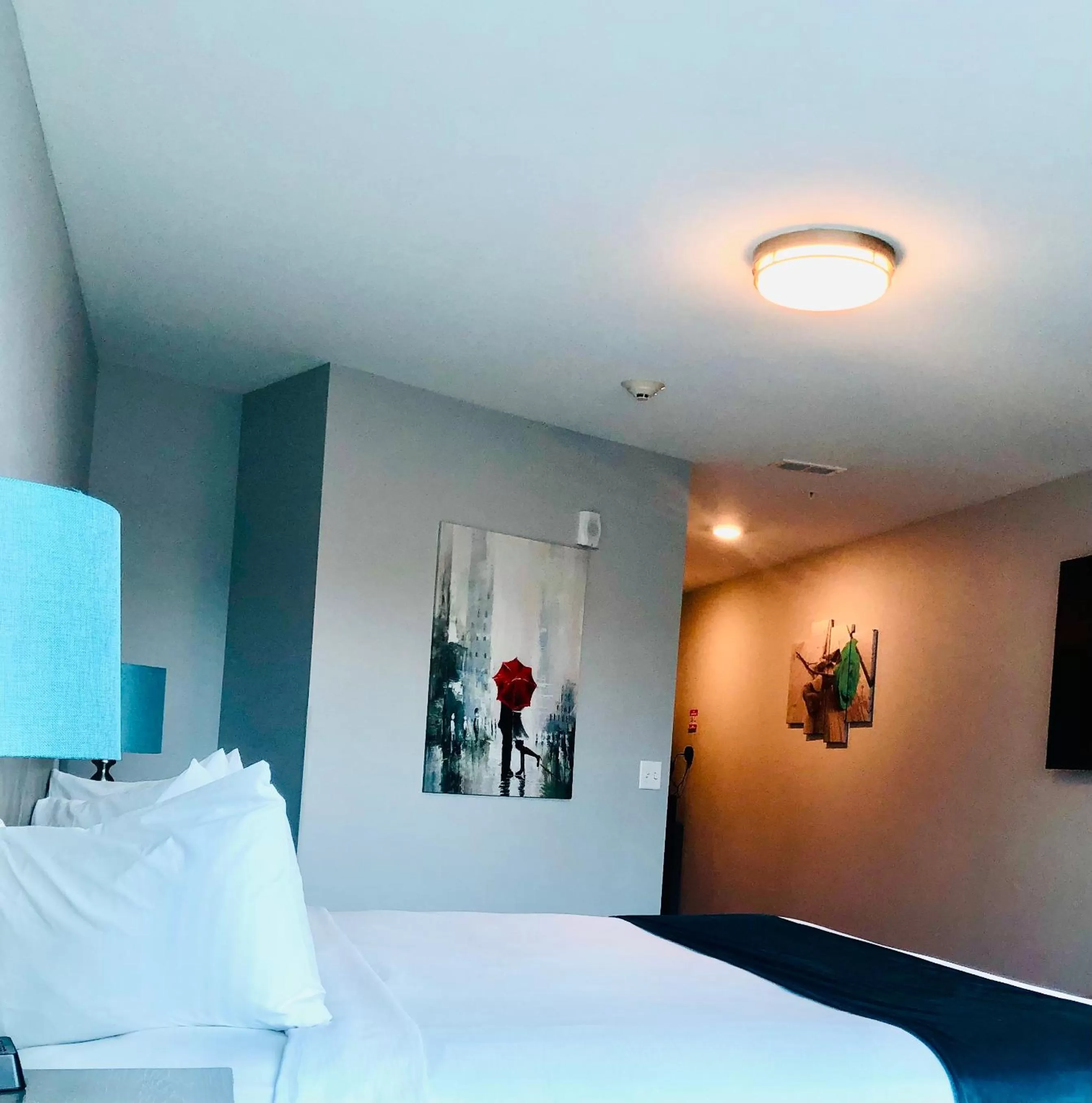 Bed in Athens Central Hotel