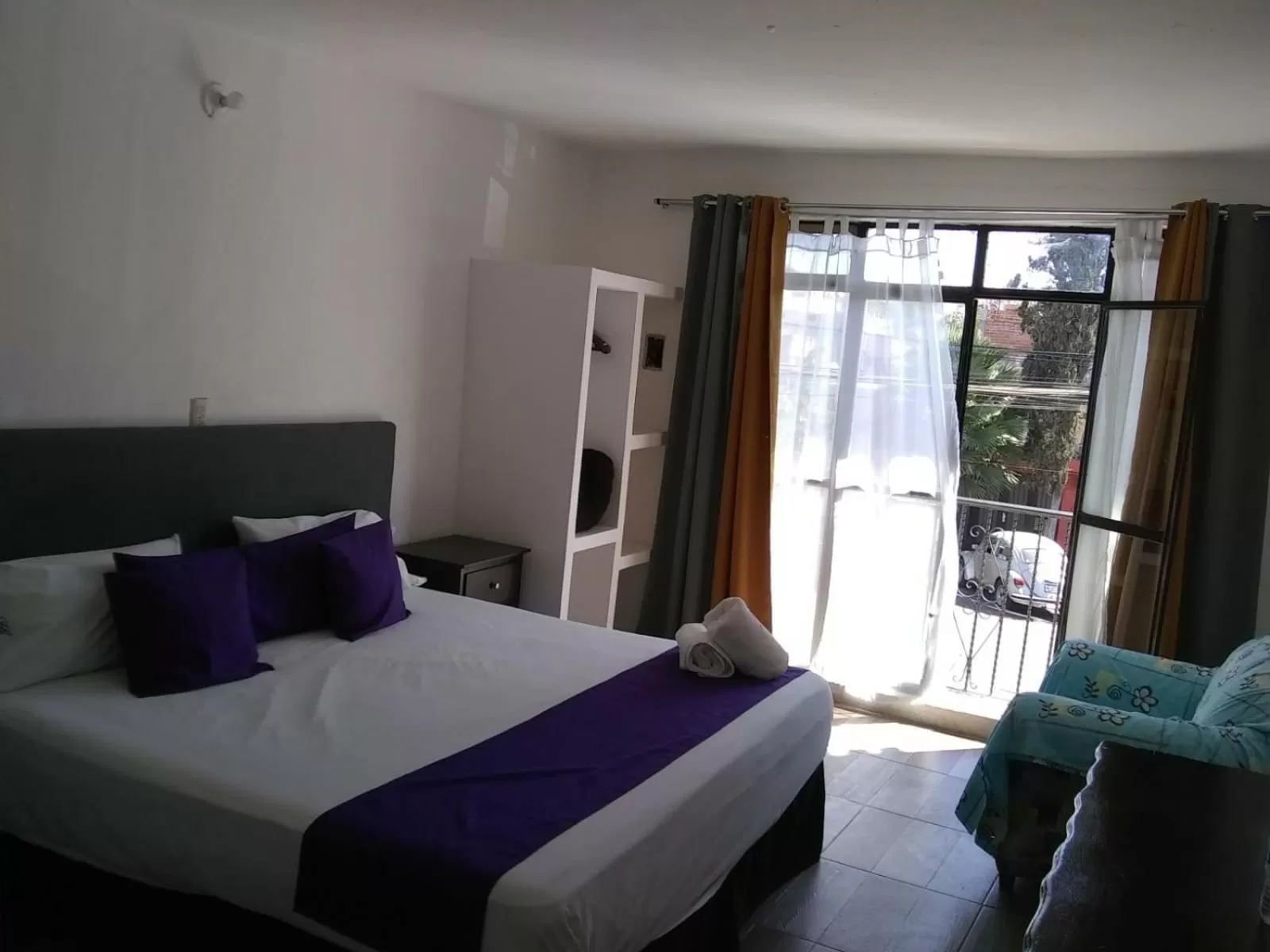 Bed in Hotel Posada Laura