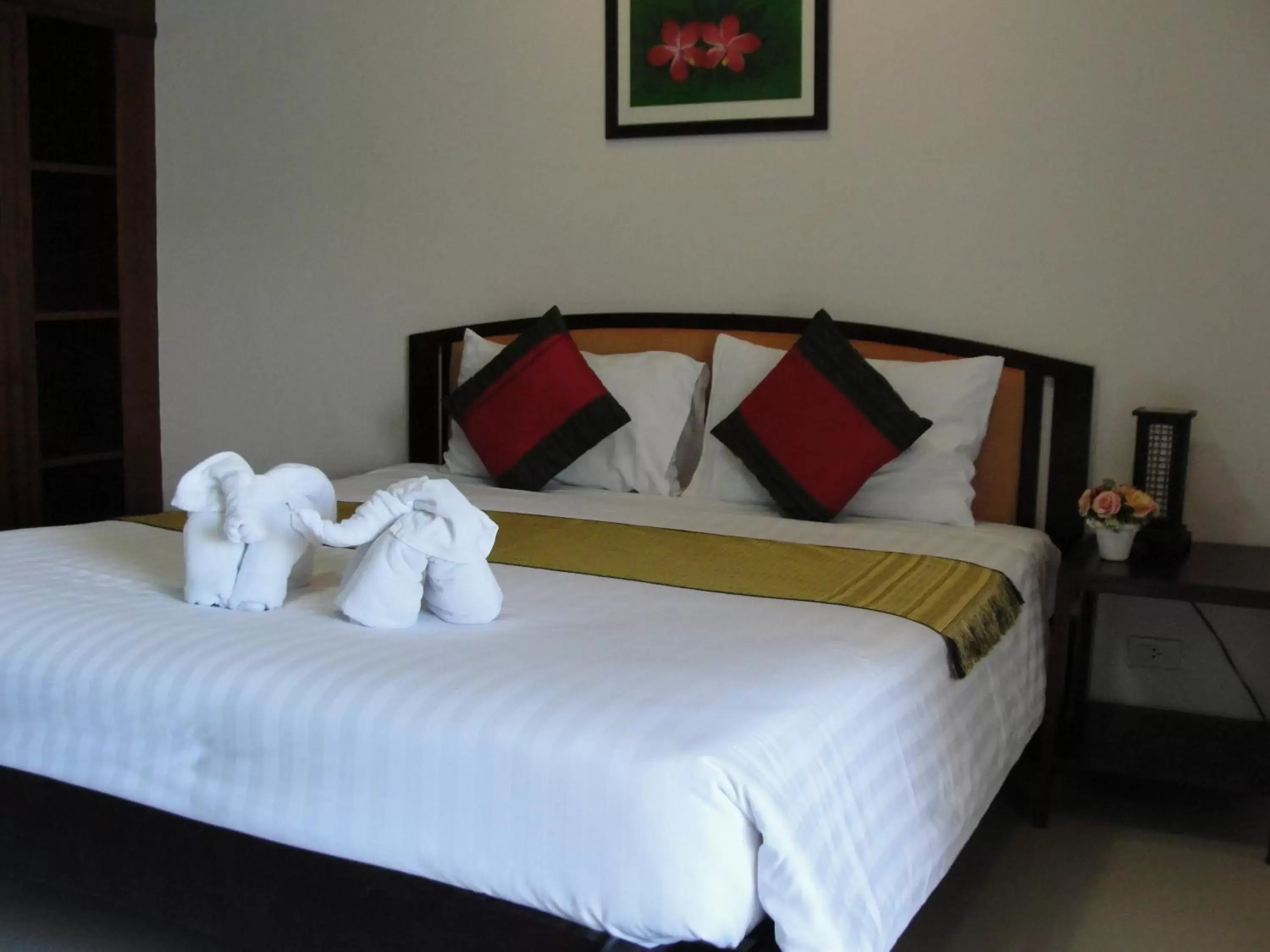 Bed in Narawan Hotel, Hua Hin