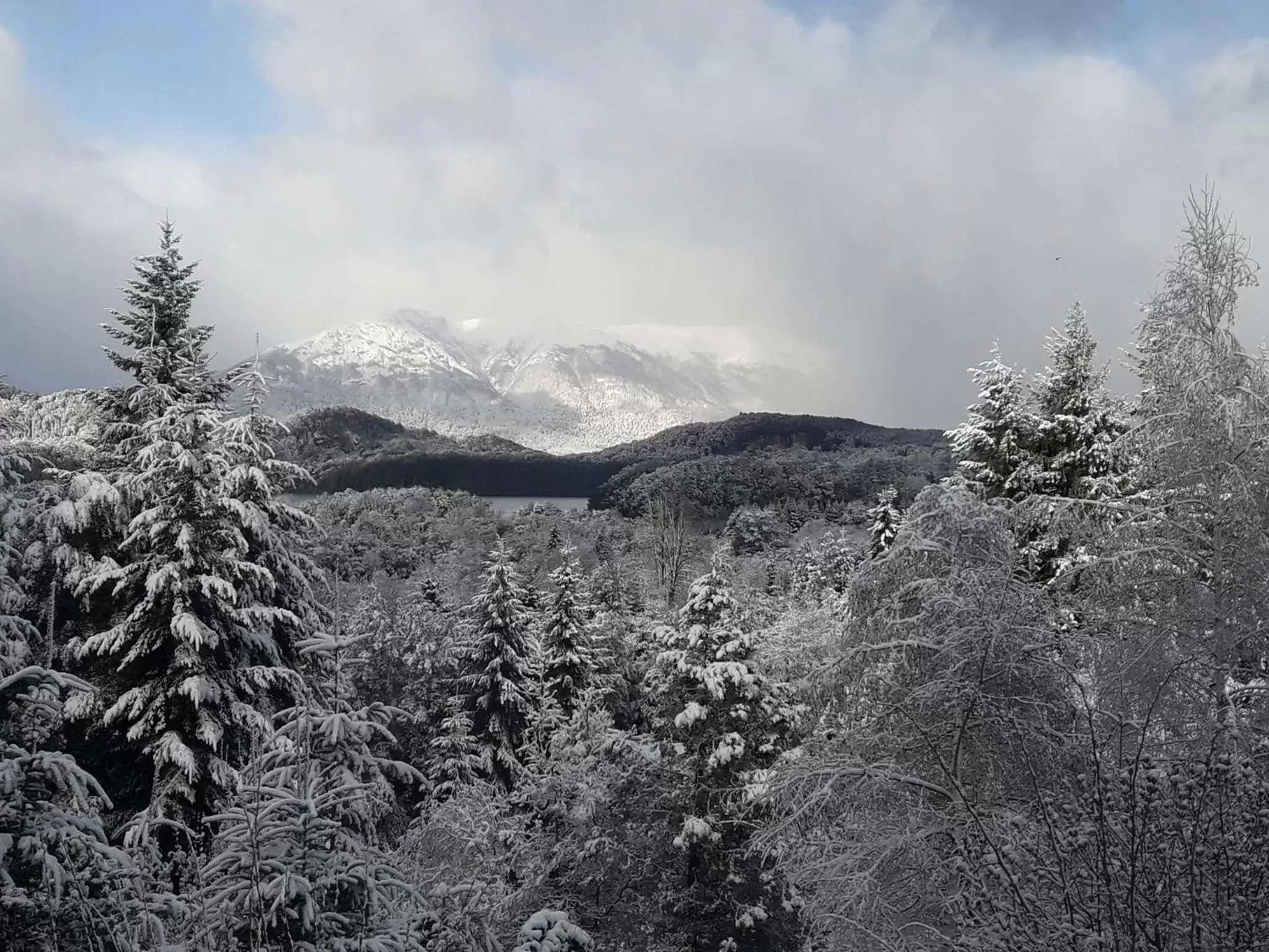 Natural landscape, Winter in Ruca Kuyen Golf & Resort