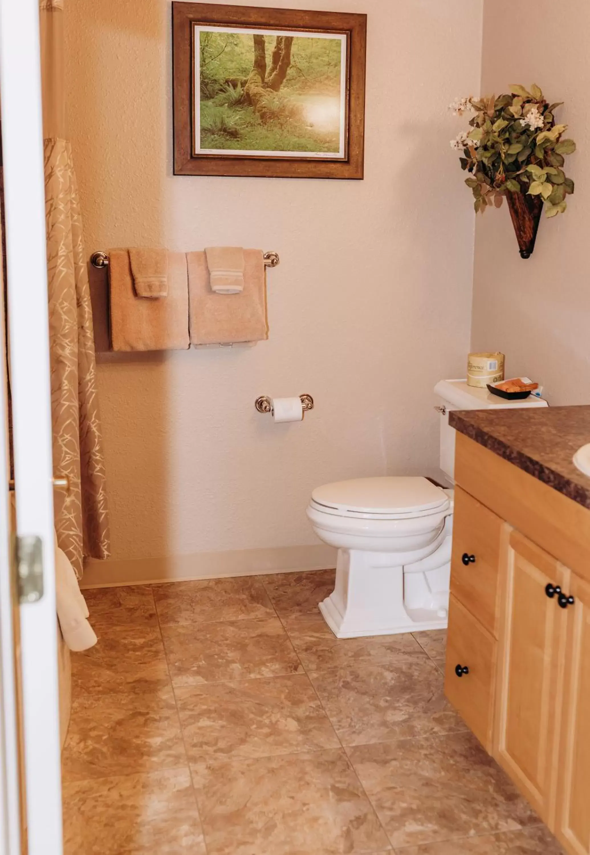 Bathroom in Pacific Inn Motel