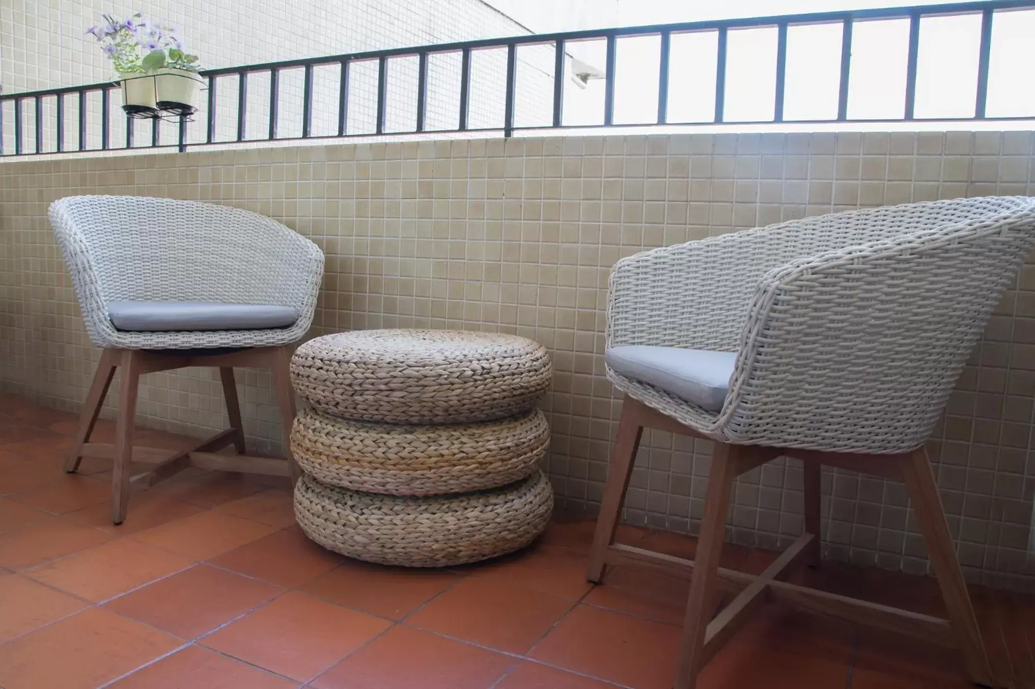 Balcony/Terrace, Seating Area in The Rooftop Suites