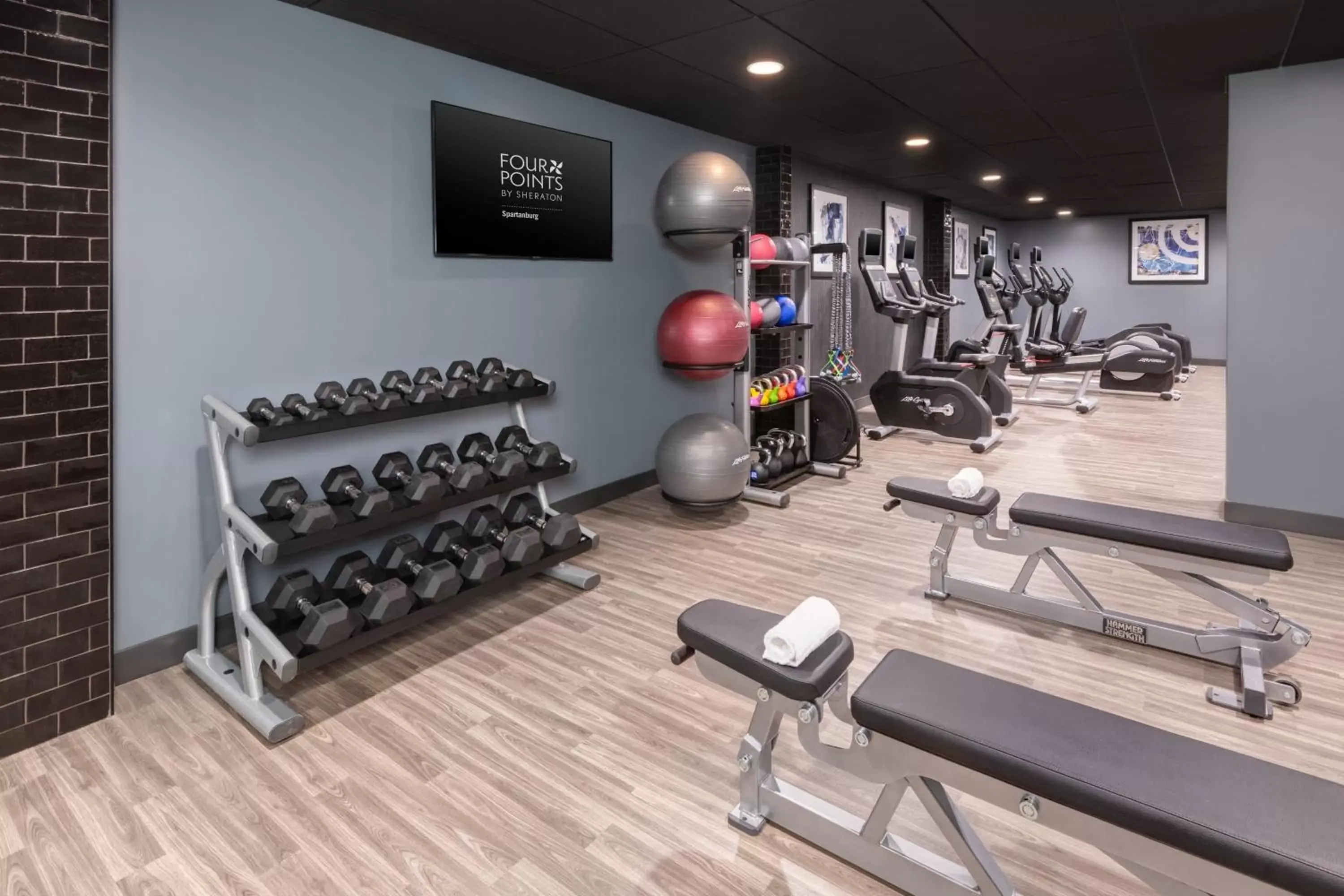 Fitness centre/facilities, Fitness Center/Facilities in Four Points by Sheraton Spartanburg