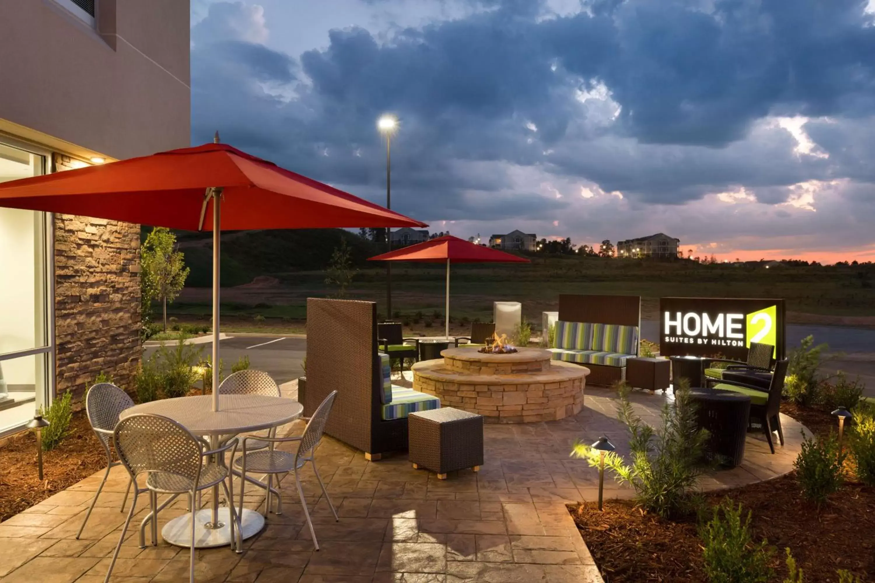 Patio, Restaurant/Places to Eat in Home2 Suites by Hilton Grovetown Augusta Area