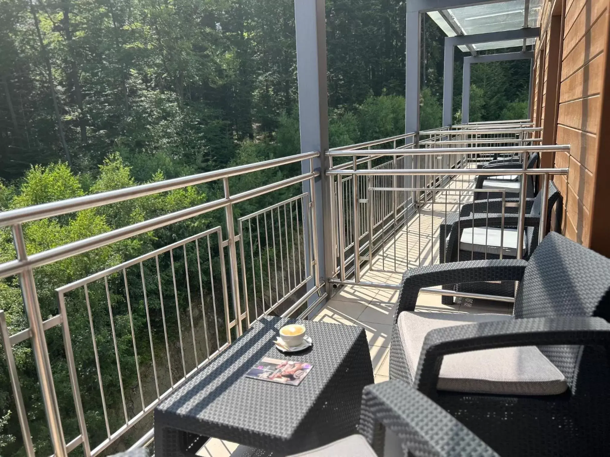 Balcony/Terrace in Hotel Krynica Conference & SPA