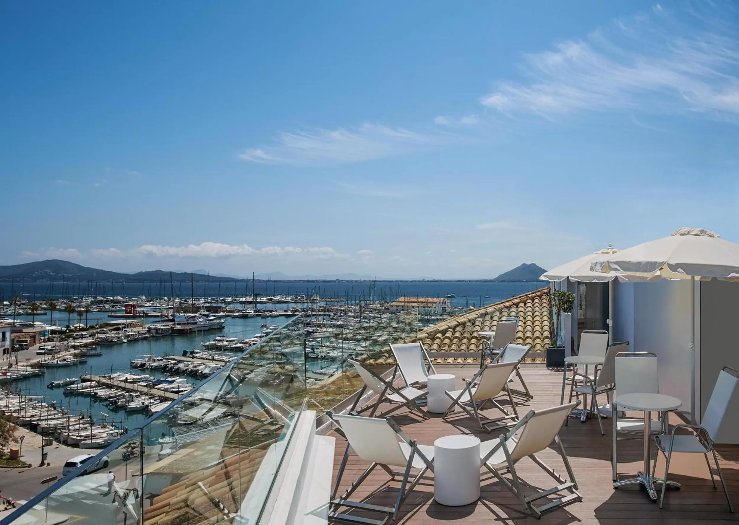 Balcony/Terrace in Hotel Eolo