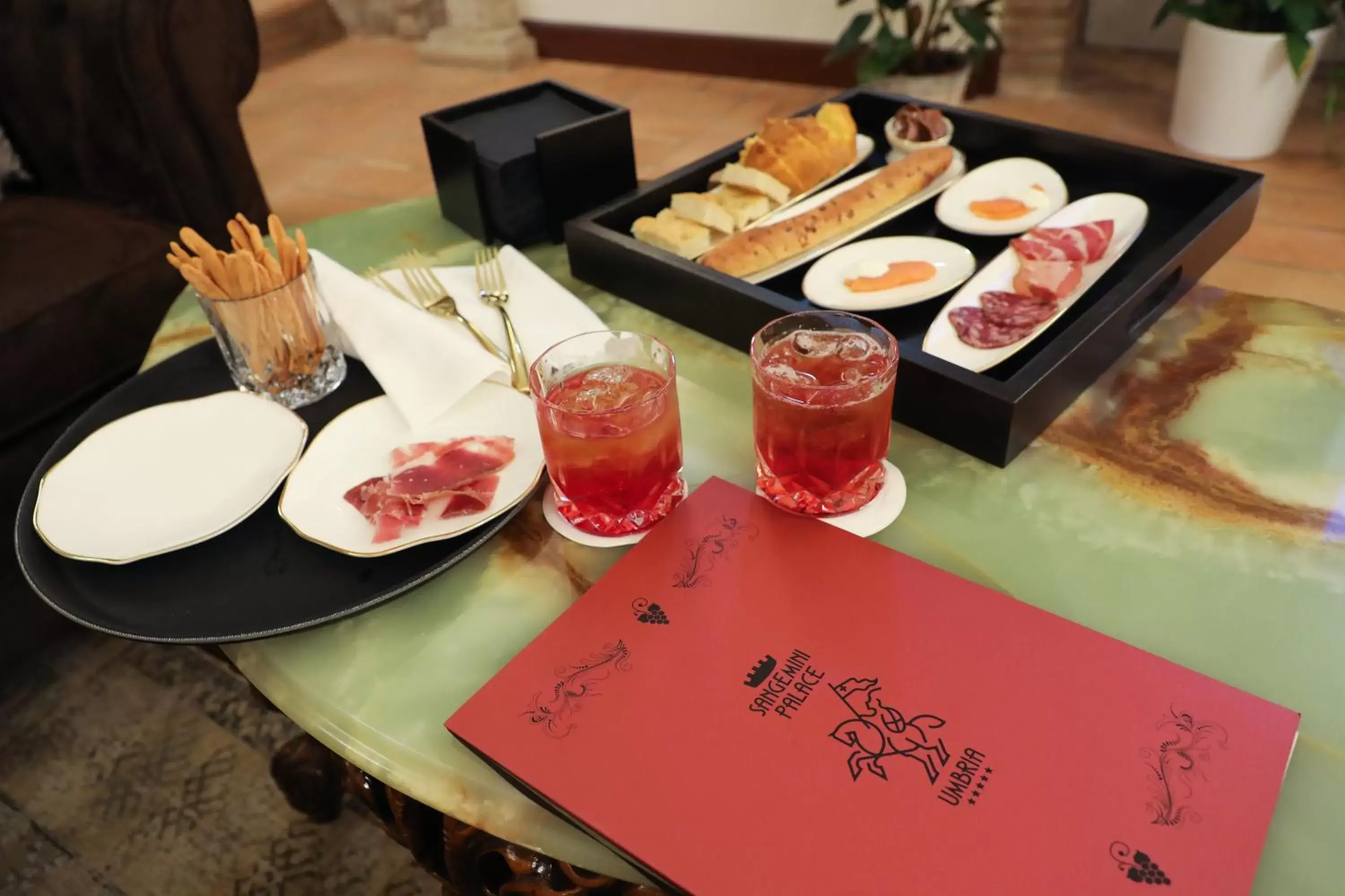 Dining area in San Gemini Palace