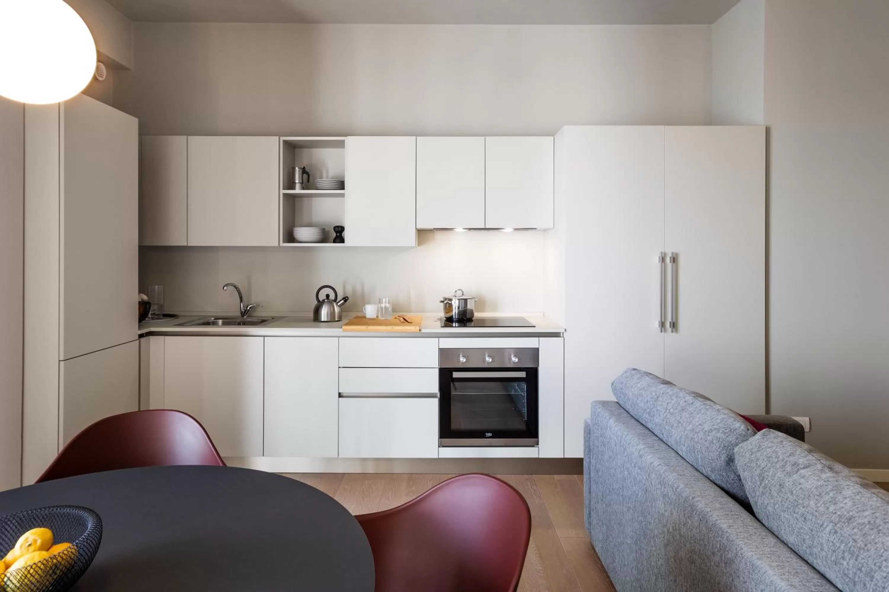 Kitchen or kitchenette in Dreams Hotel Città Studi