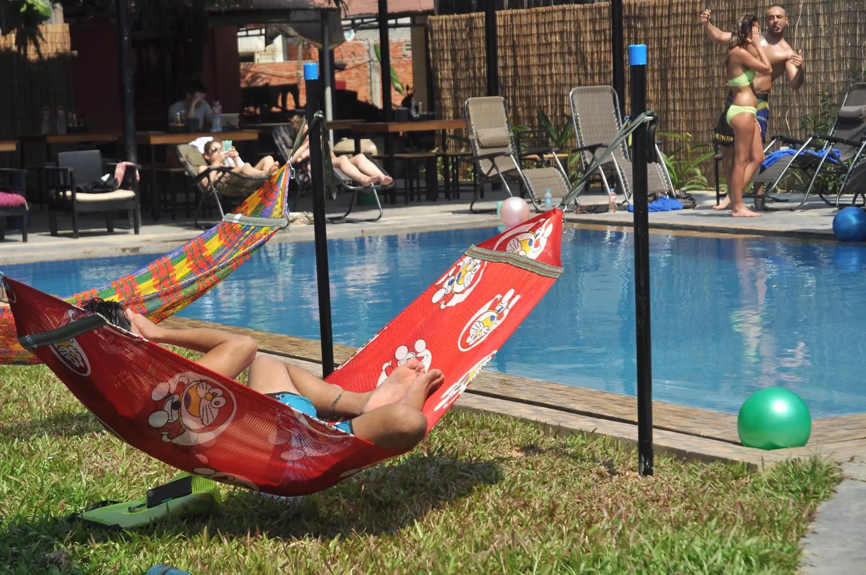 Swimming Pool in Pool Party Hostel