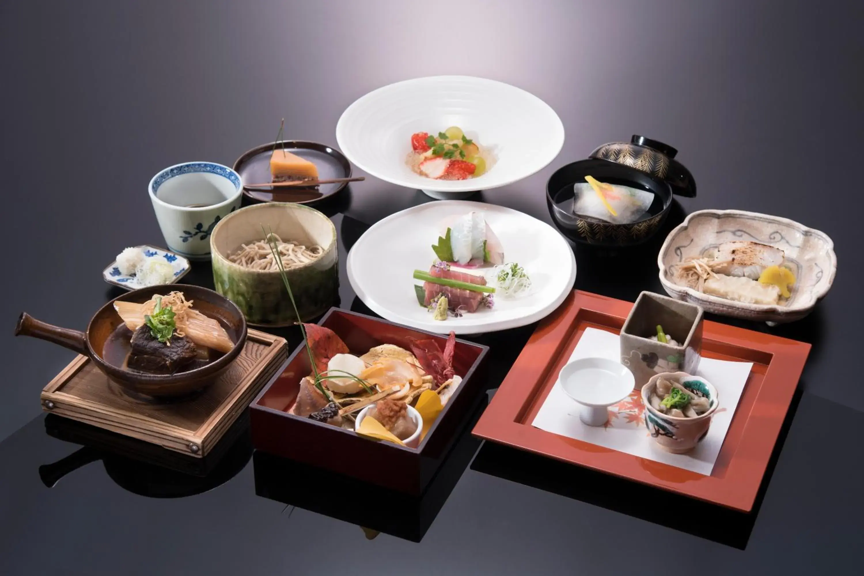 Food close-up in Myojinkan Ryokan