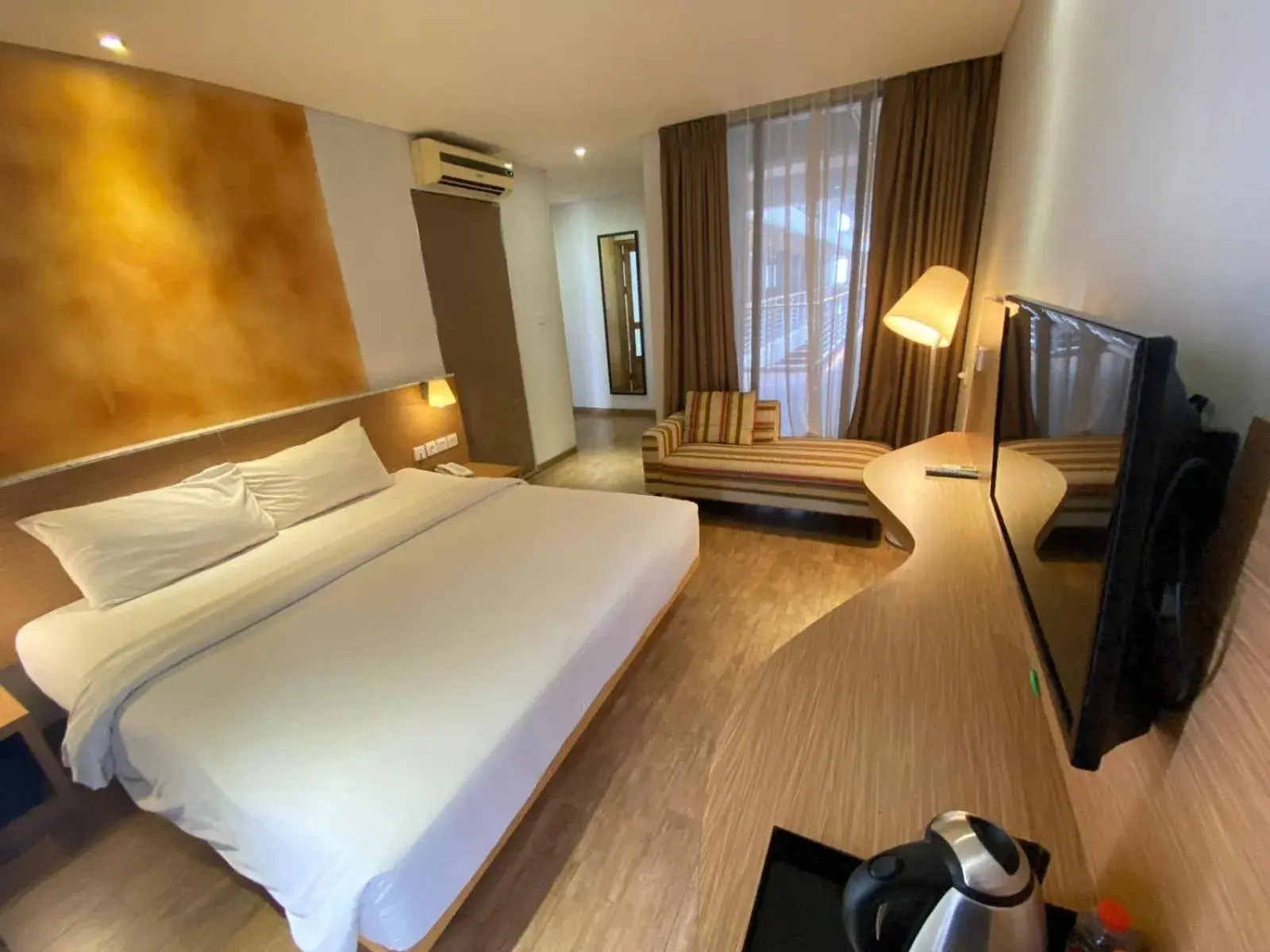 Bed in Liberta Hotel Jimbaran