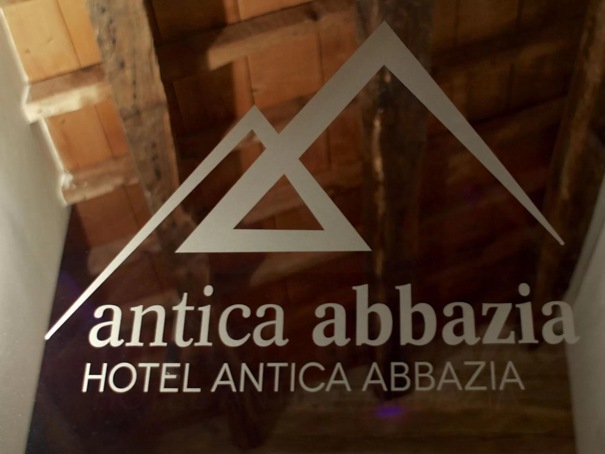 Property logo or sign in Hotel Antica Abbazia