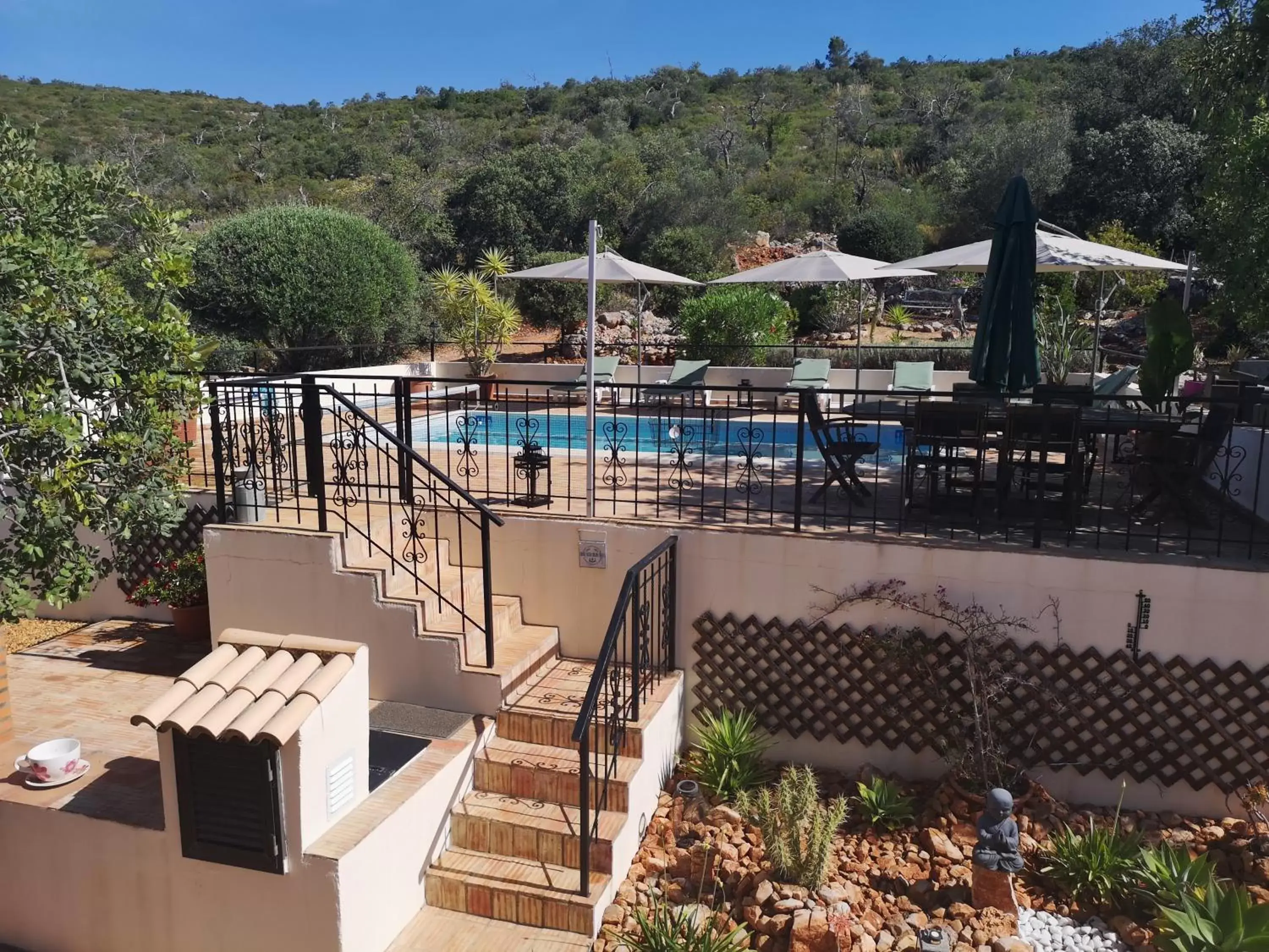 Pool View in Quinta Da Familia