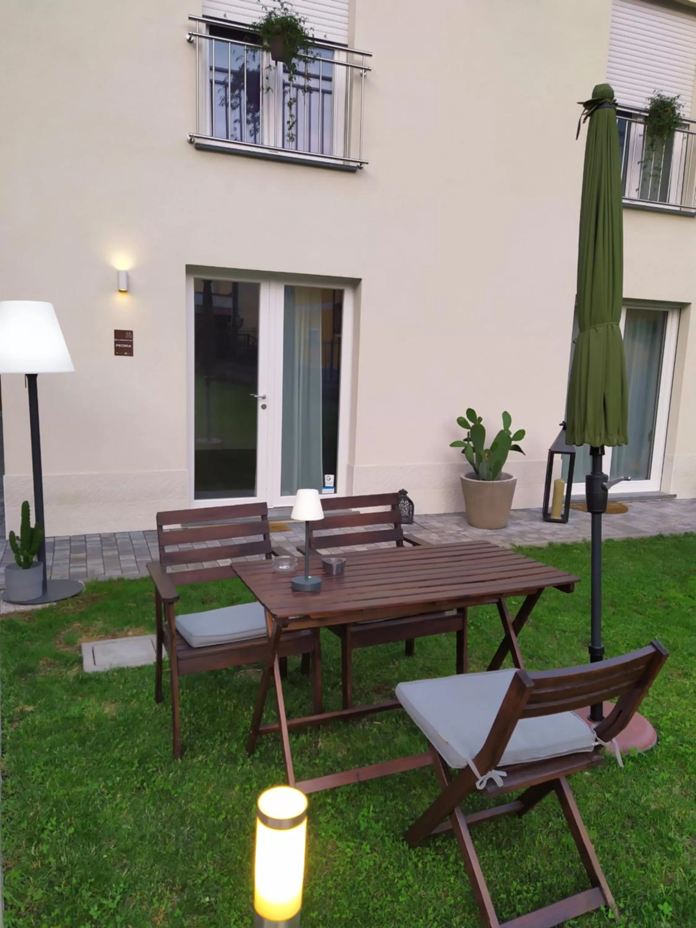 Garden in B&B Peonia