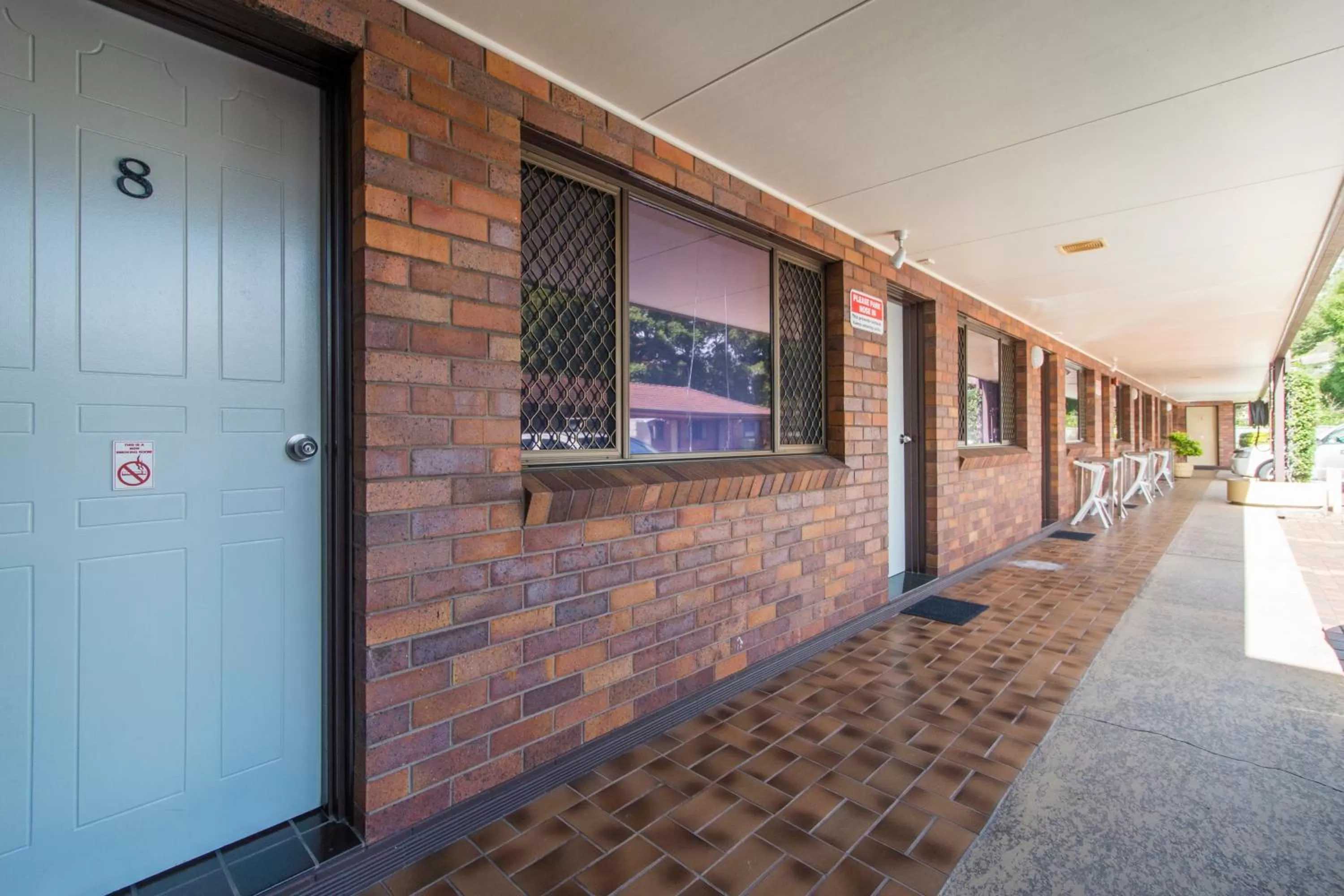 Property building in Abbey Motor Inn