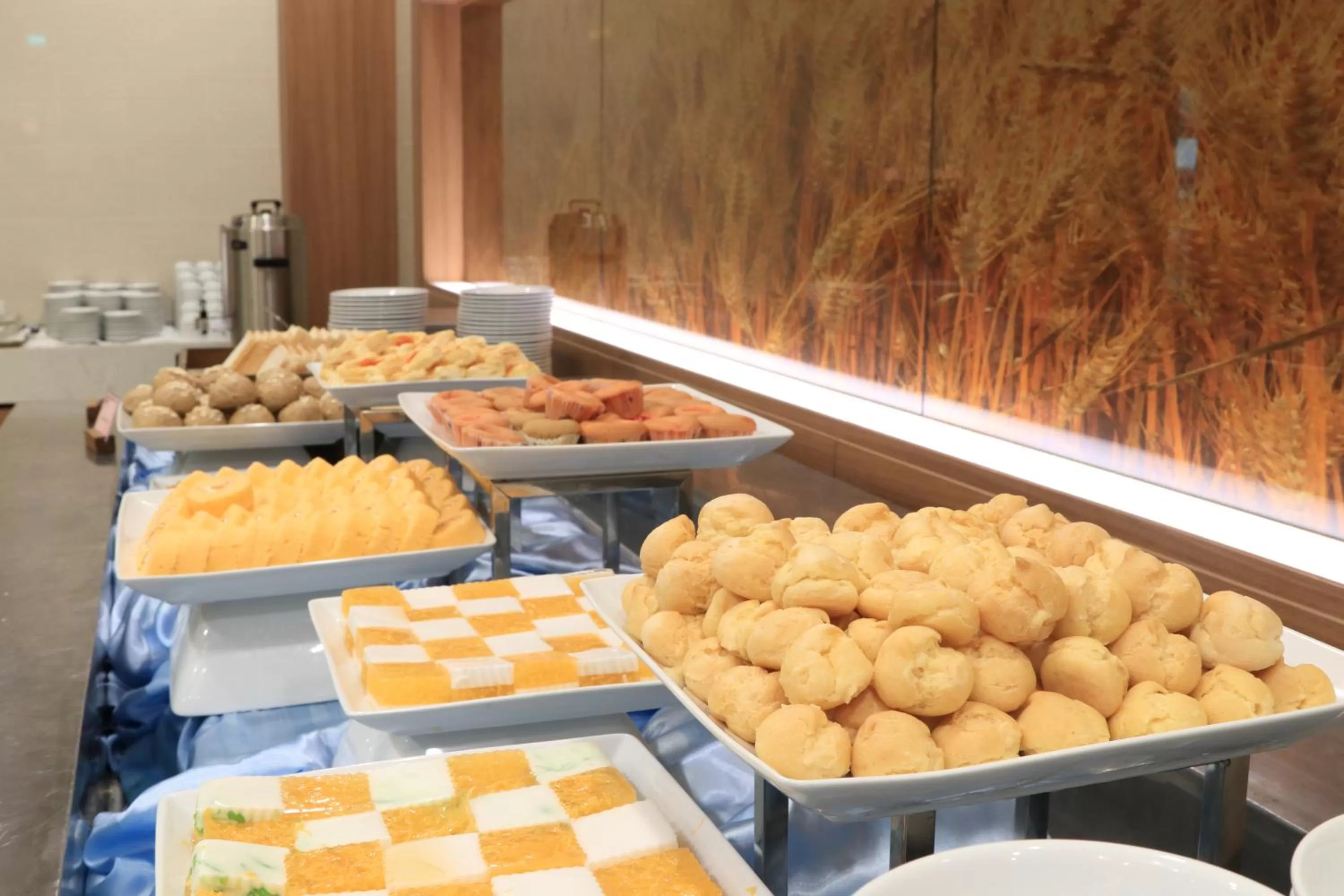 American breakfast in Grand Fortune Hotel Nakhon Si Thammarat