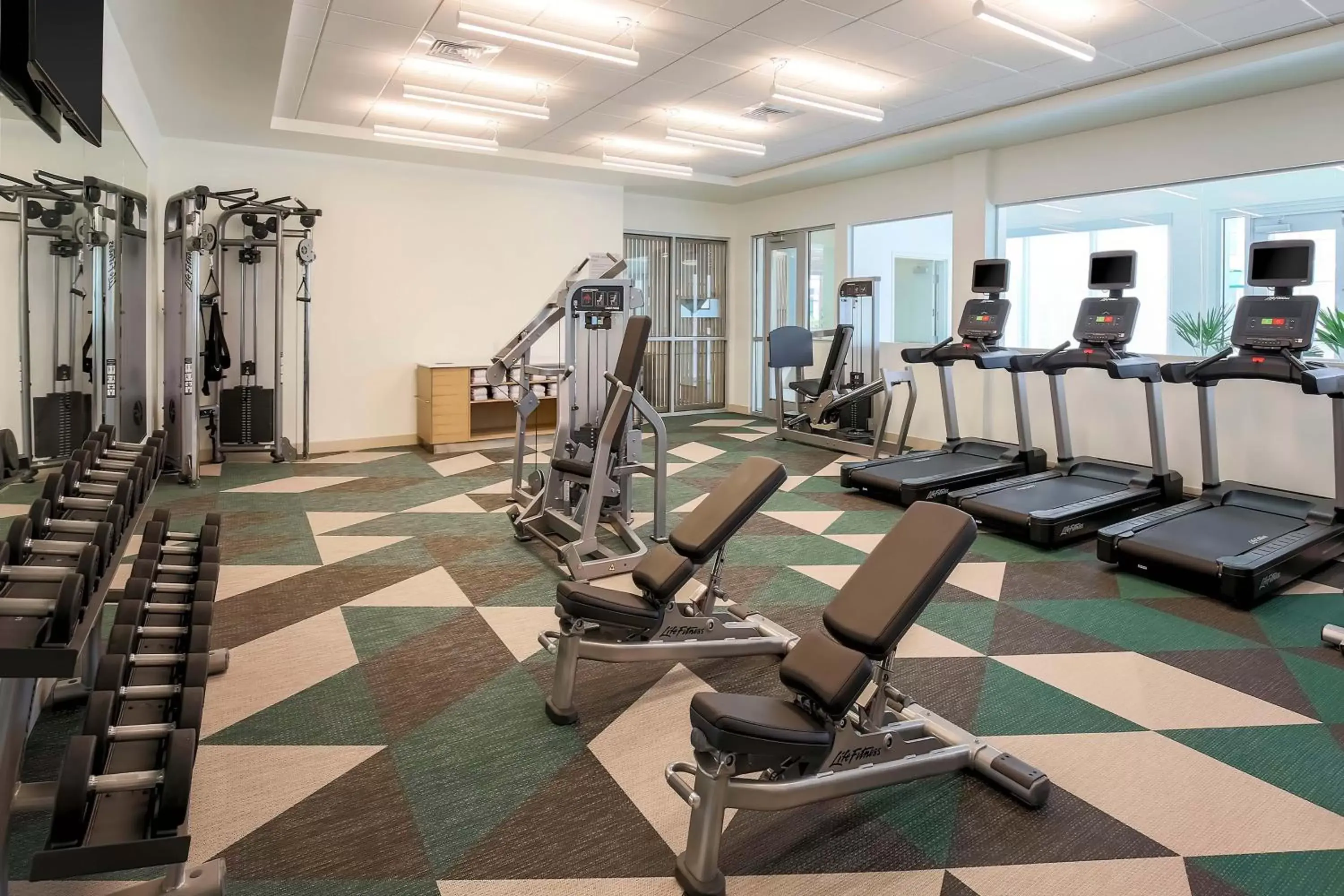 Fitness centre/facilities, Fitness Center/Facilities in Element Ontario Rancho Cucamonga