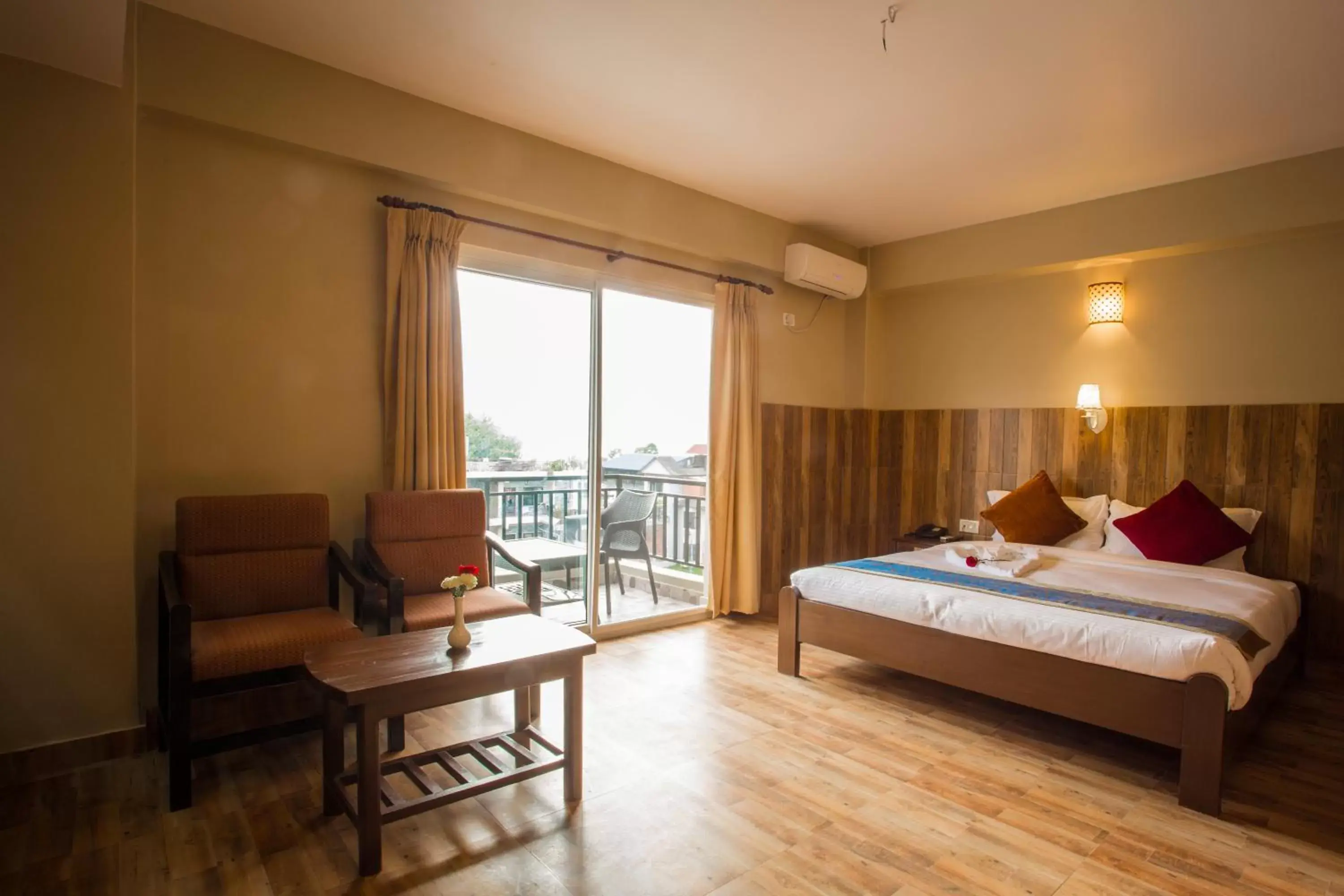 Bedroom in Pokhara Choice Inn