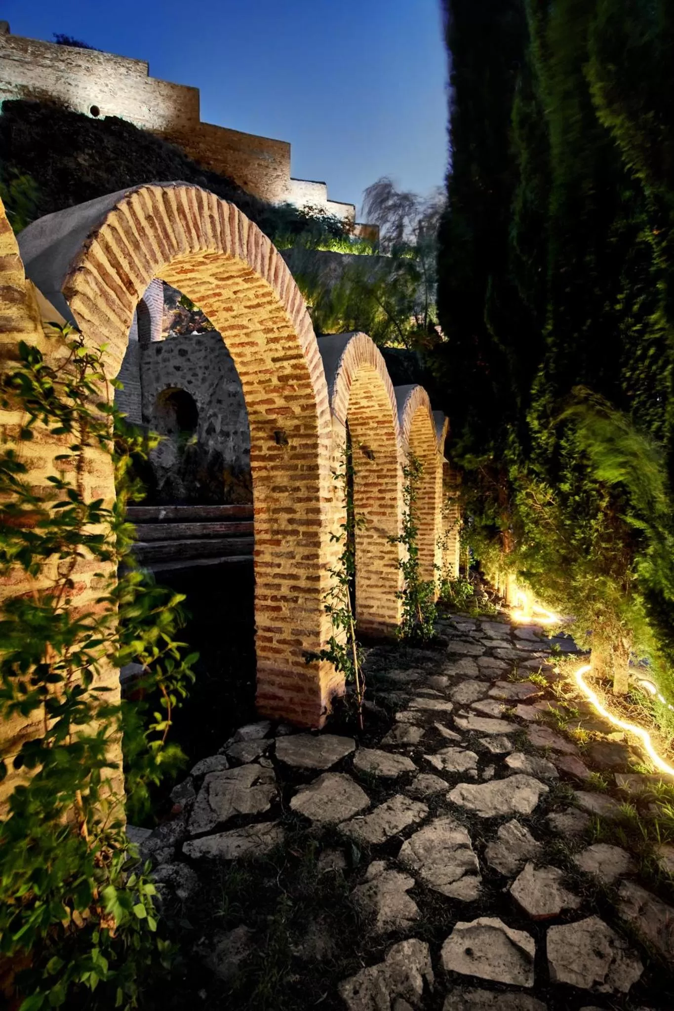 Garden in Castle in Old Town