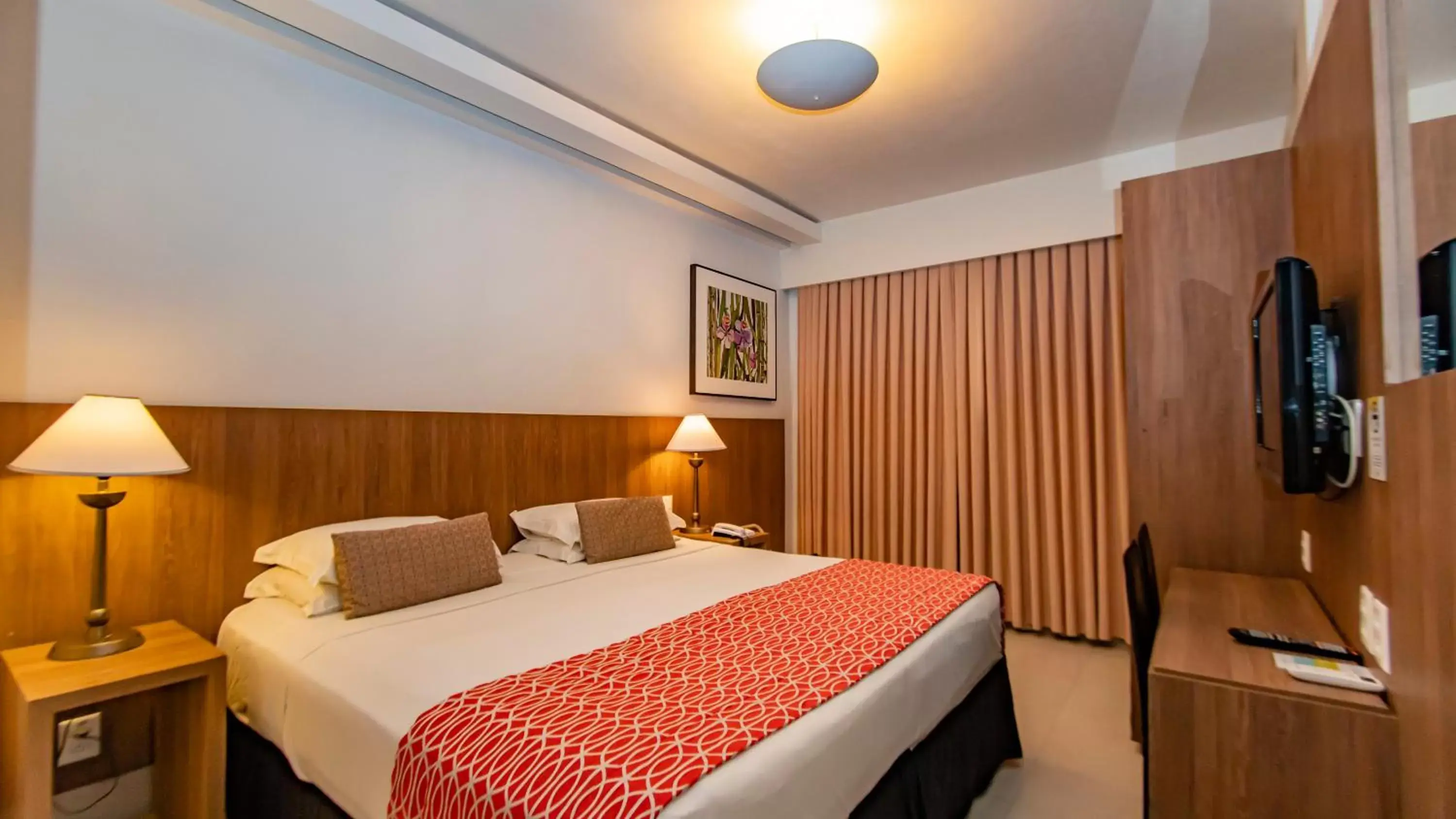 Bed in Hotel Beira Mar