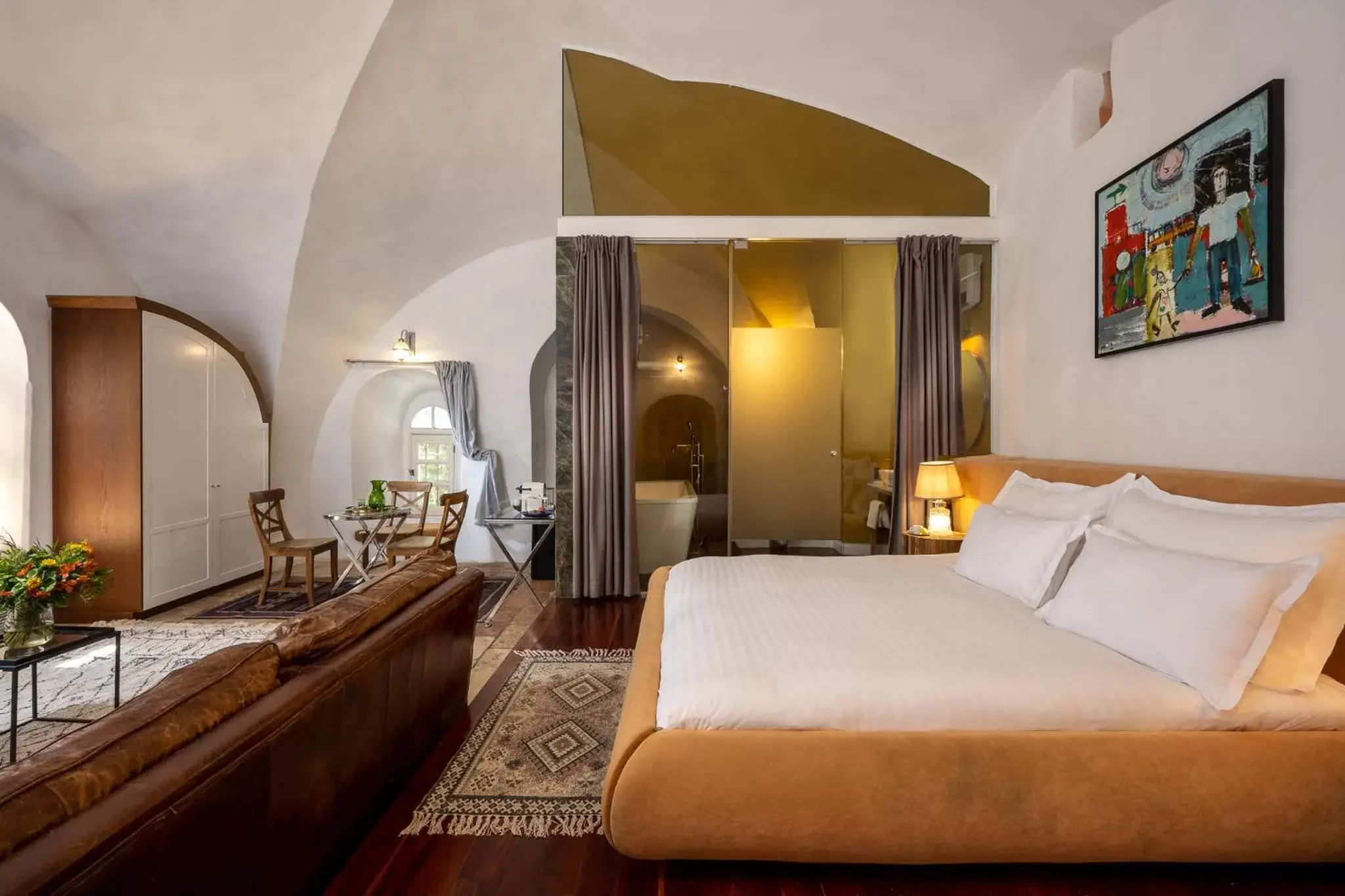 Living room, Bed in Alegra Boutique Hotel
