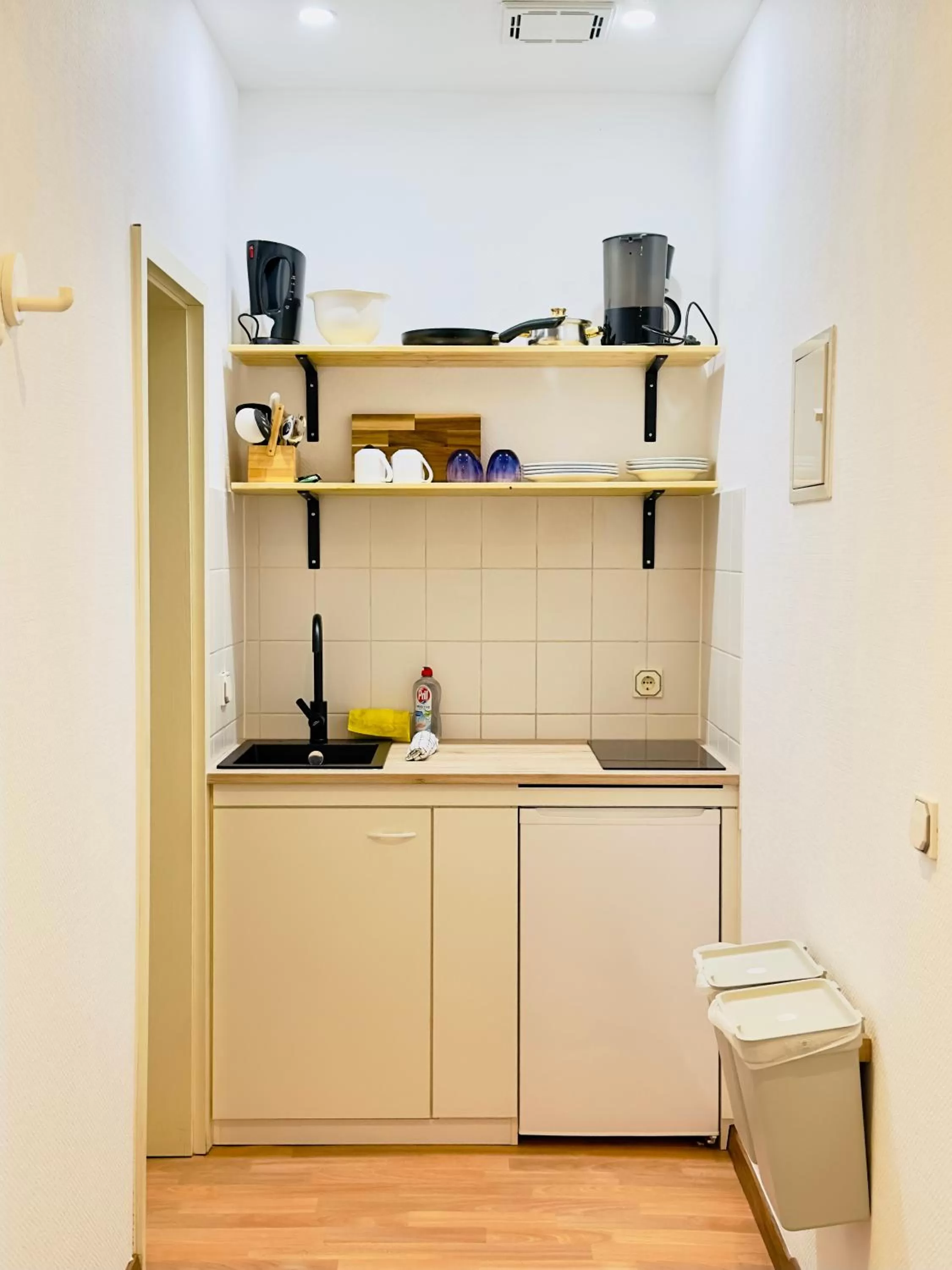 Kitchen/Kitchenette in Saale, Marktplatz Zentrum, Apartmenthaus am Dom von Plant Room