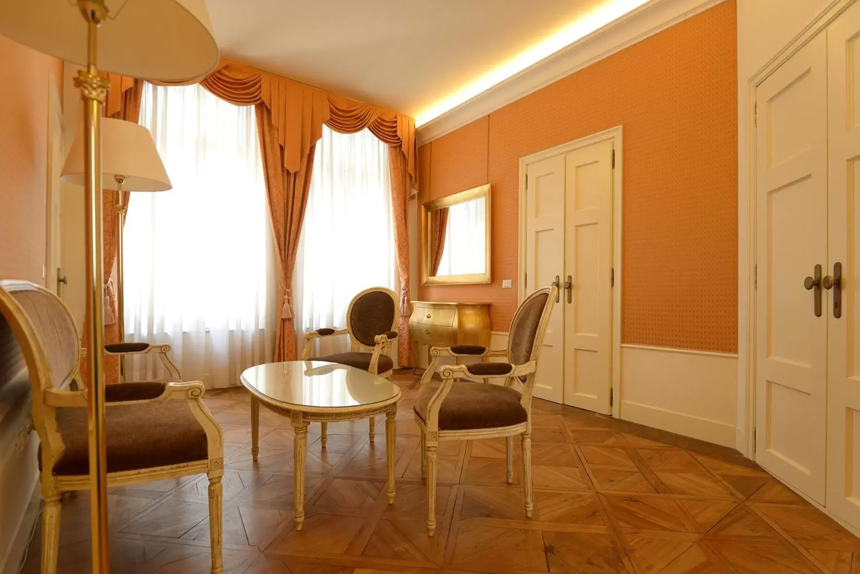 Living room, Seating Area in Corte Barozzi Venice Suites