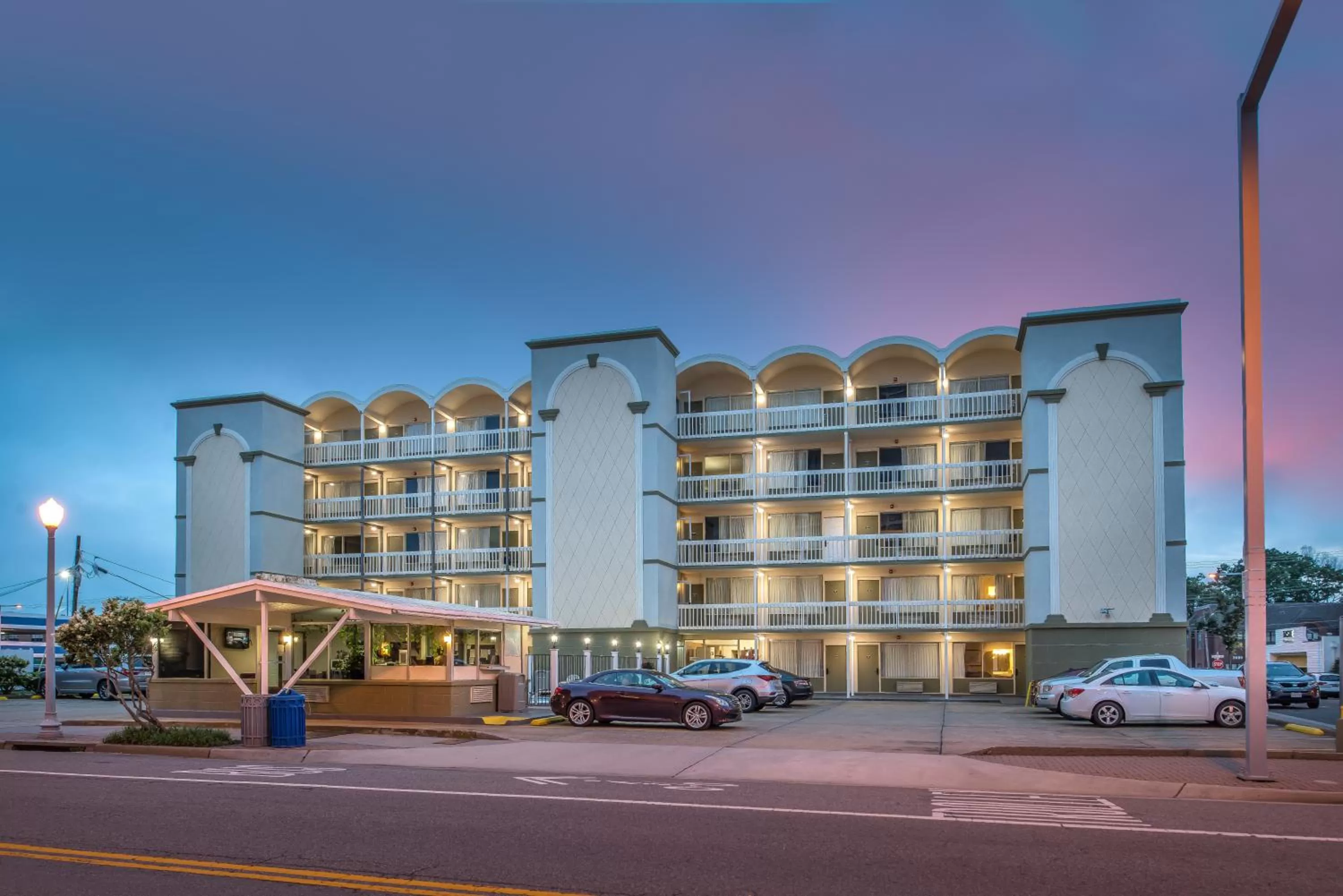 Property building in SureStay Hotel by Best Western Virginia Beach Royal Clipper