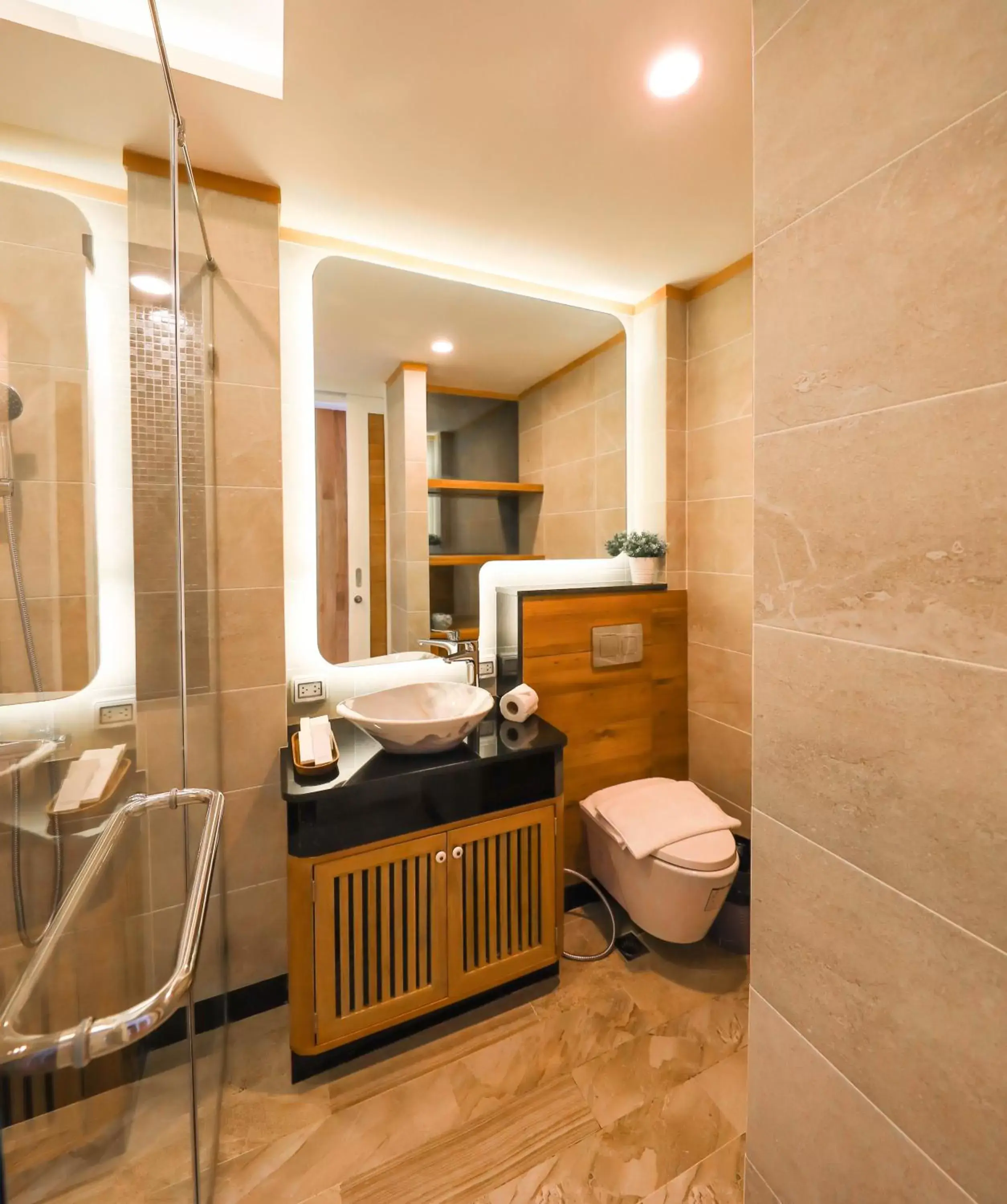 Bathroom in Kundala Beach Resort Hua Hin Bathroom in Kundala Beach Resort Hua Hin