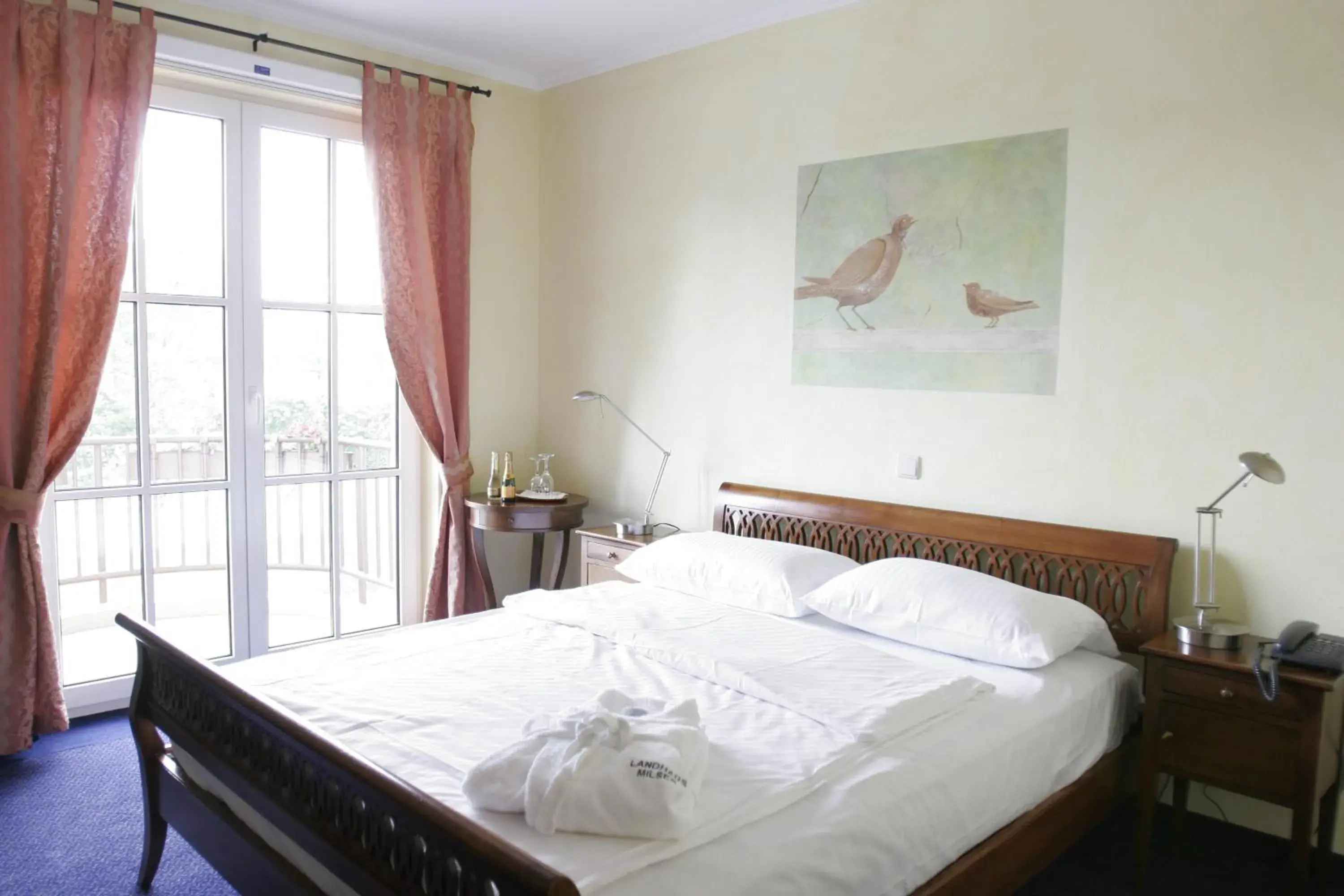 Bedroom, Bed in Hotel Landhaus Milser