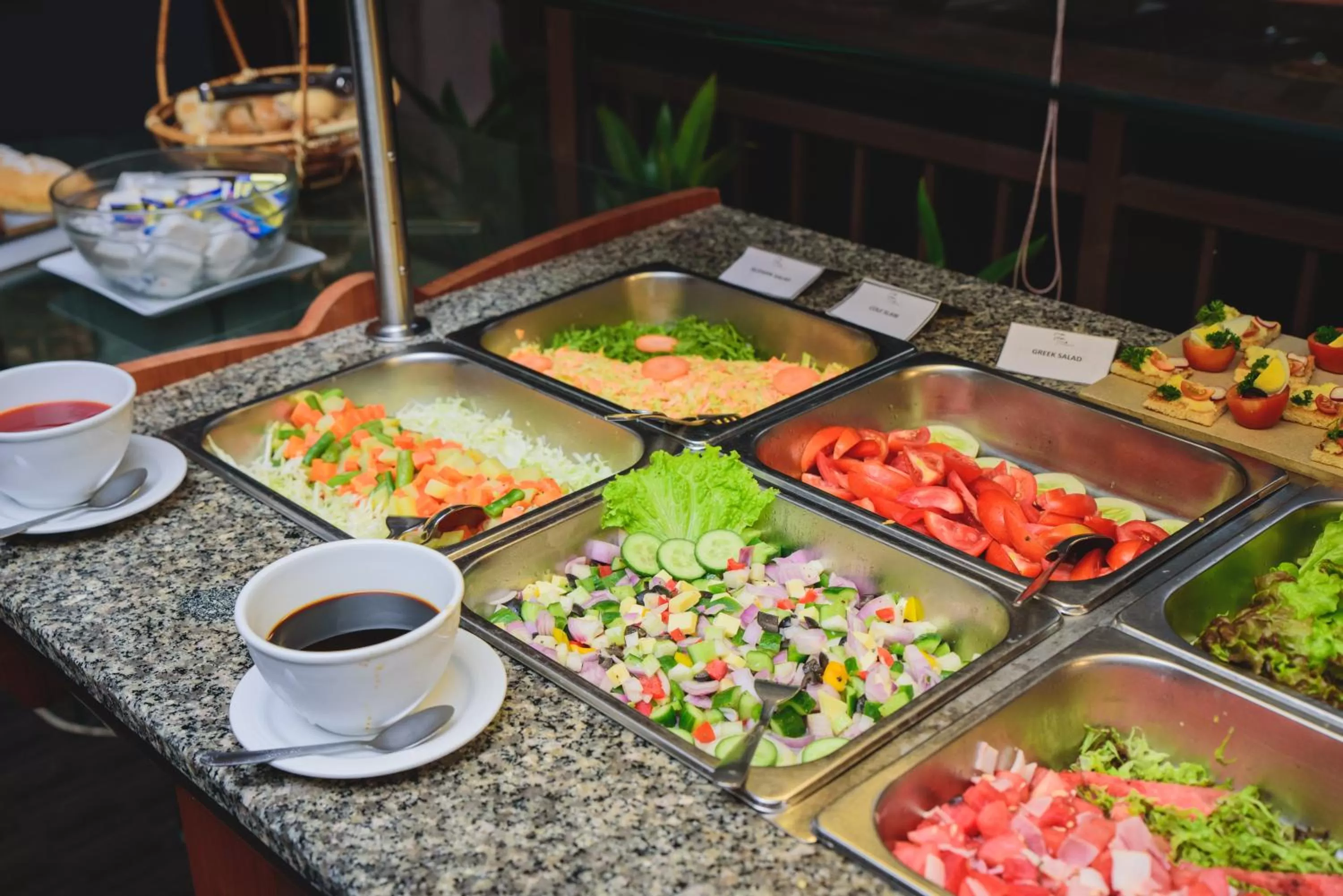 Buffet breakfast in Kandy The Tourmaline