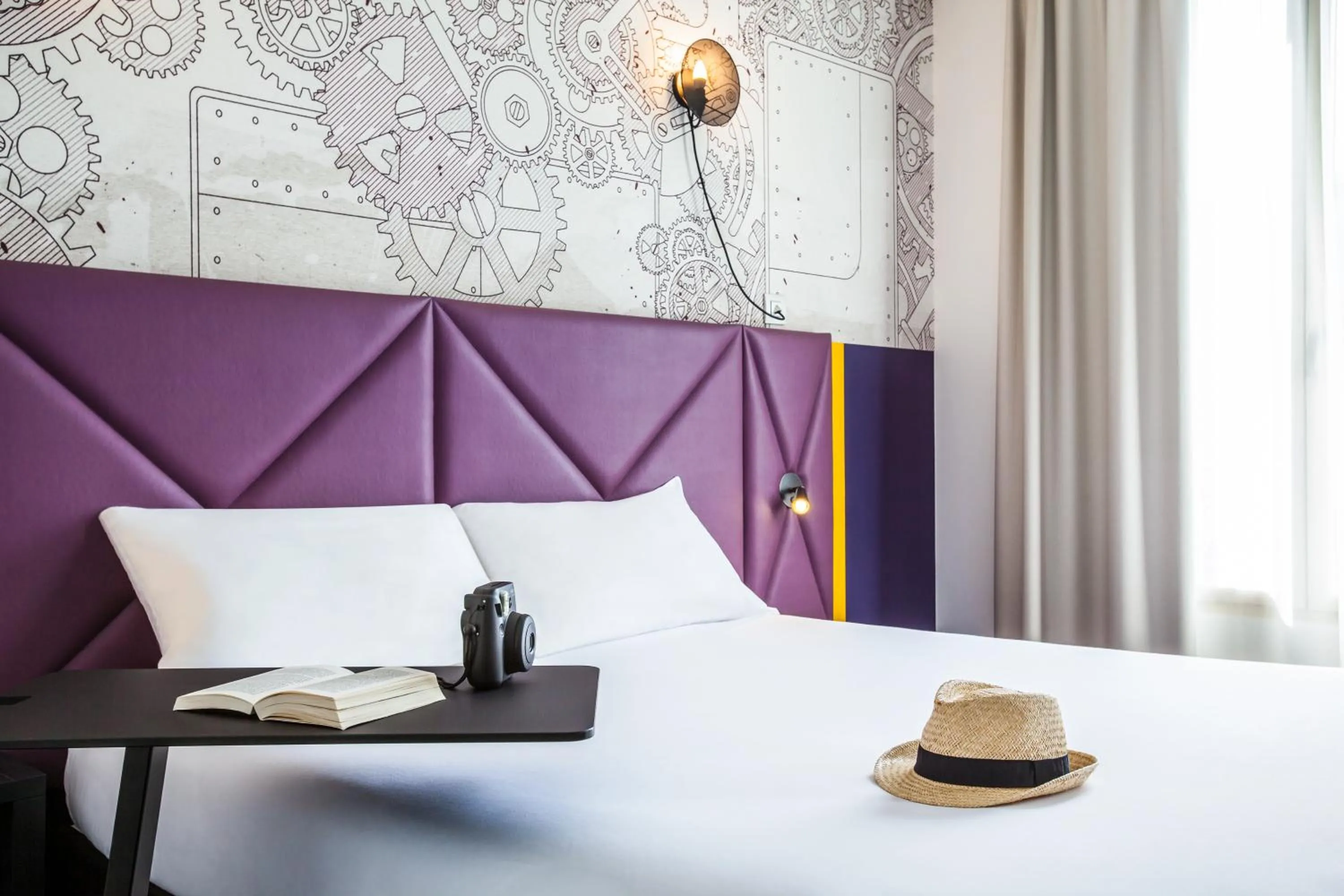 Bed in ibis Styles Paris Mairie De Clichy